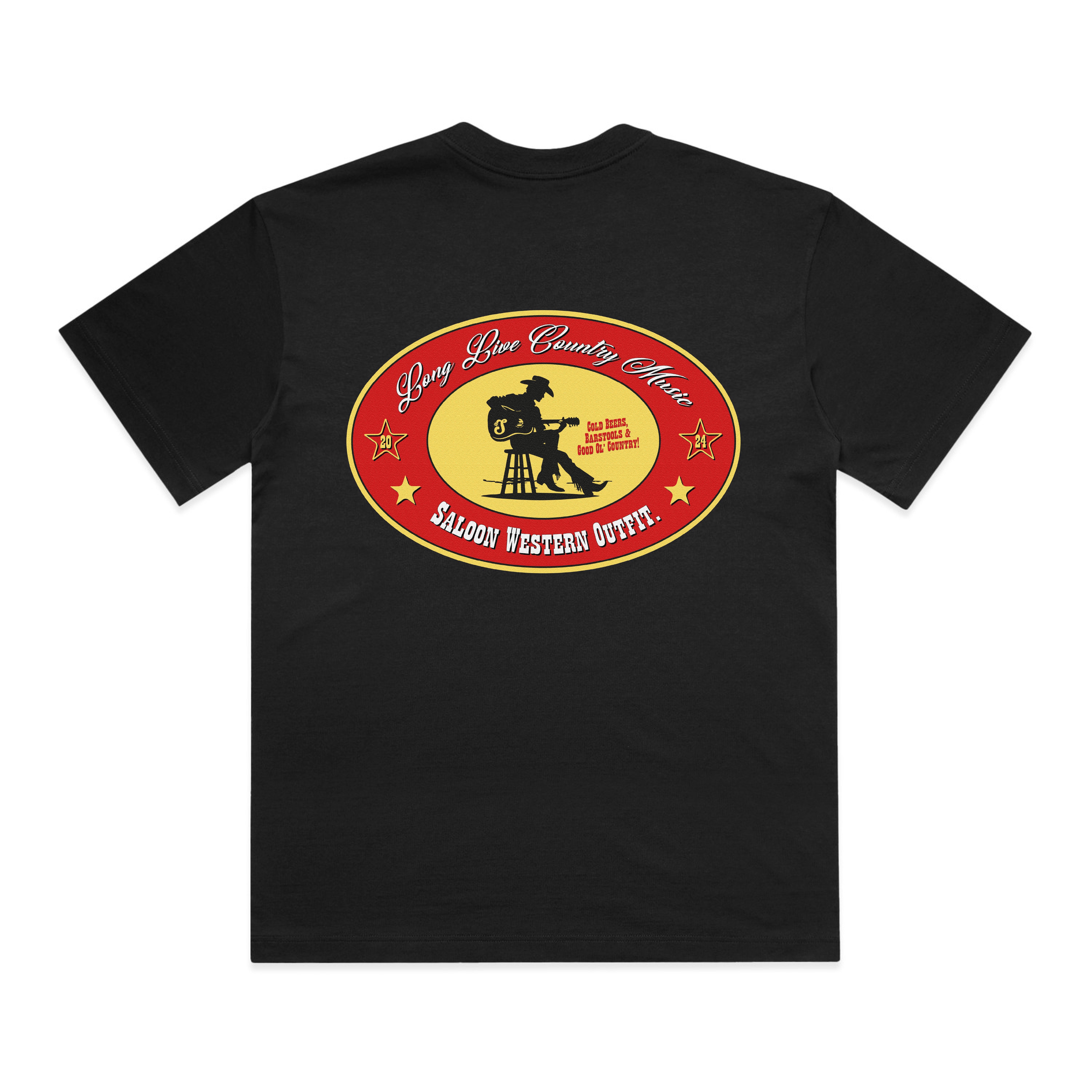 Long Live Country Music - Emblem Box Tee
