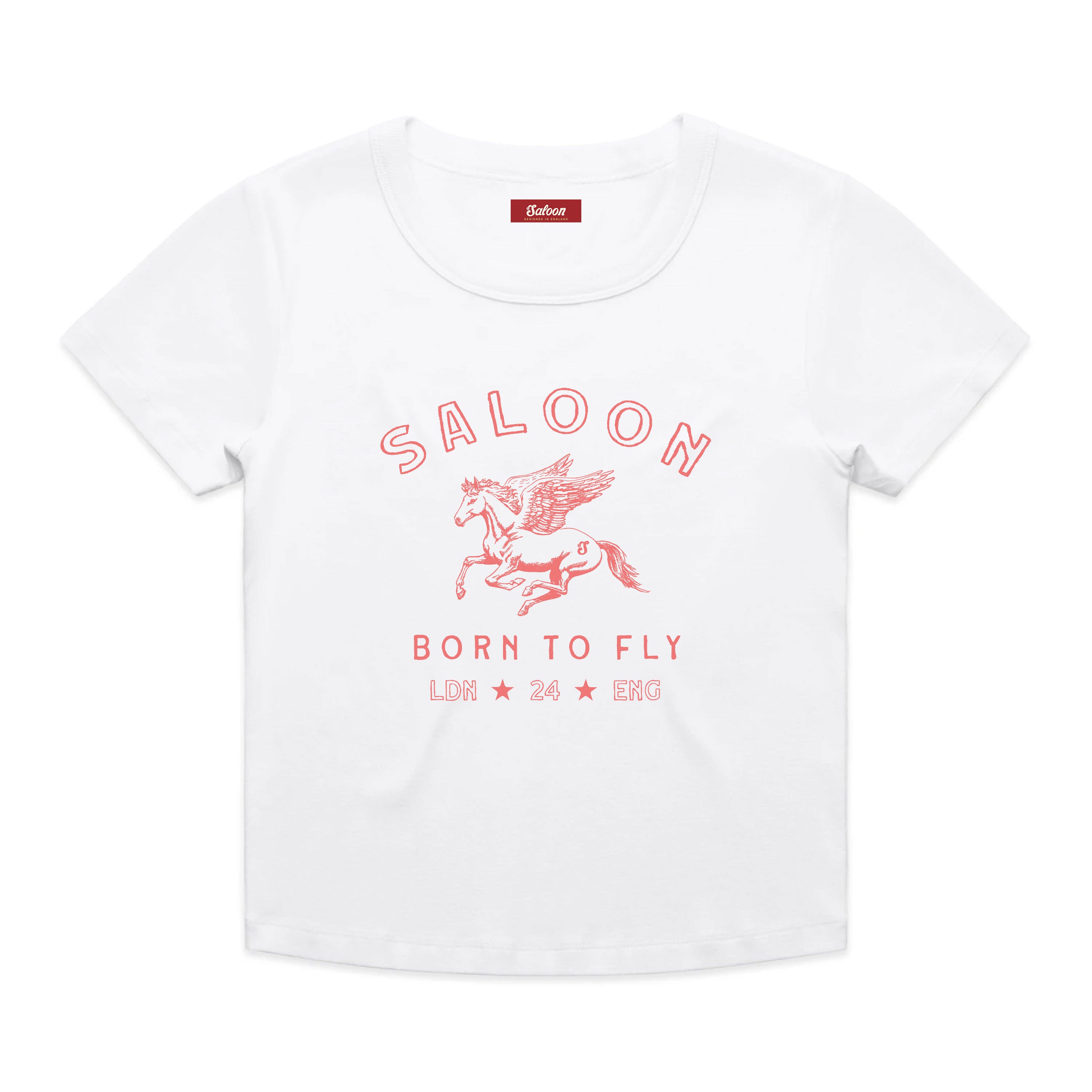 SALOON FLYING HORSE - WO'S BABY TEE