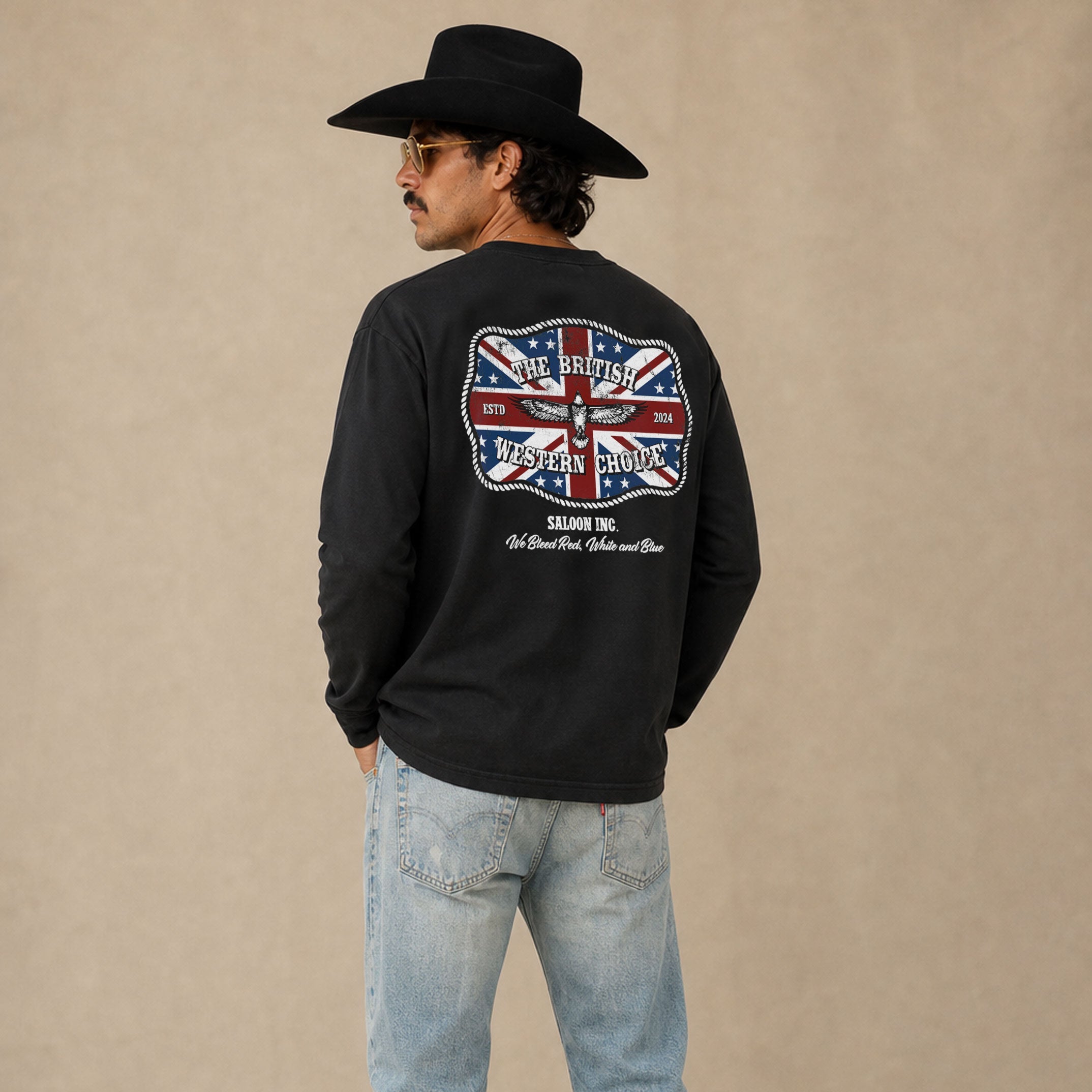 The British Western Choice - Box L/S Tee