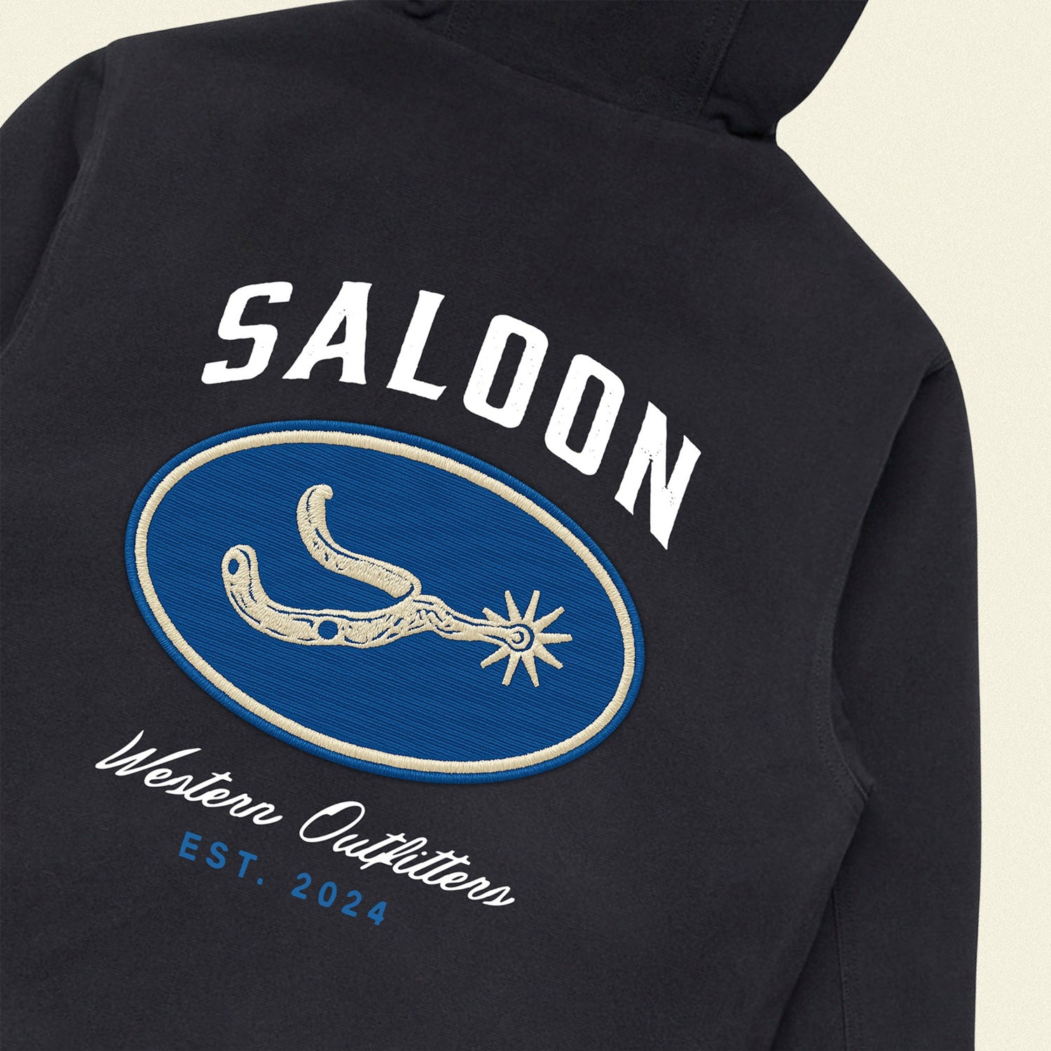 Spurline Canvas Hood Bomber