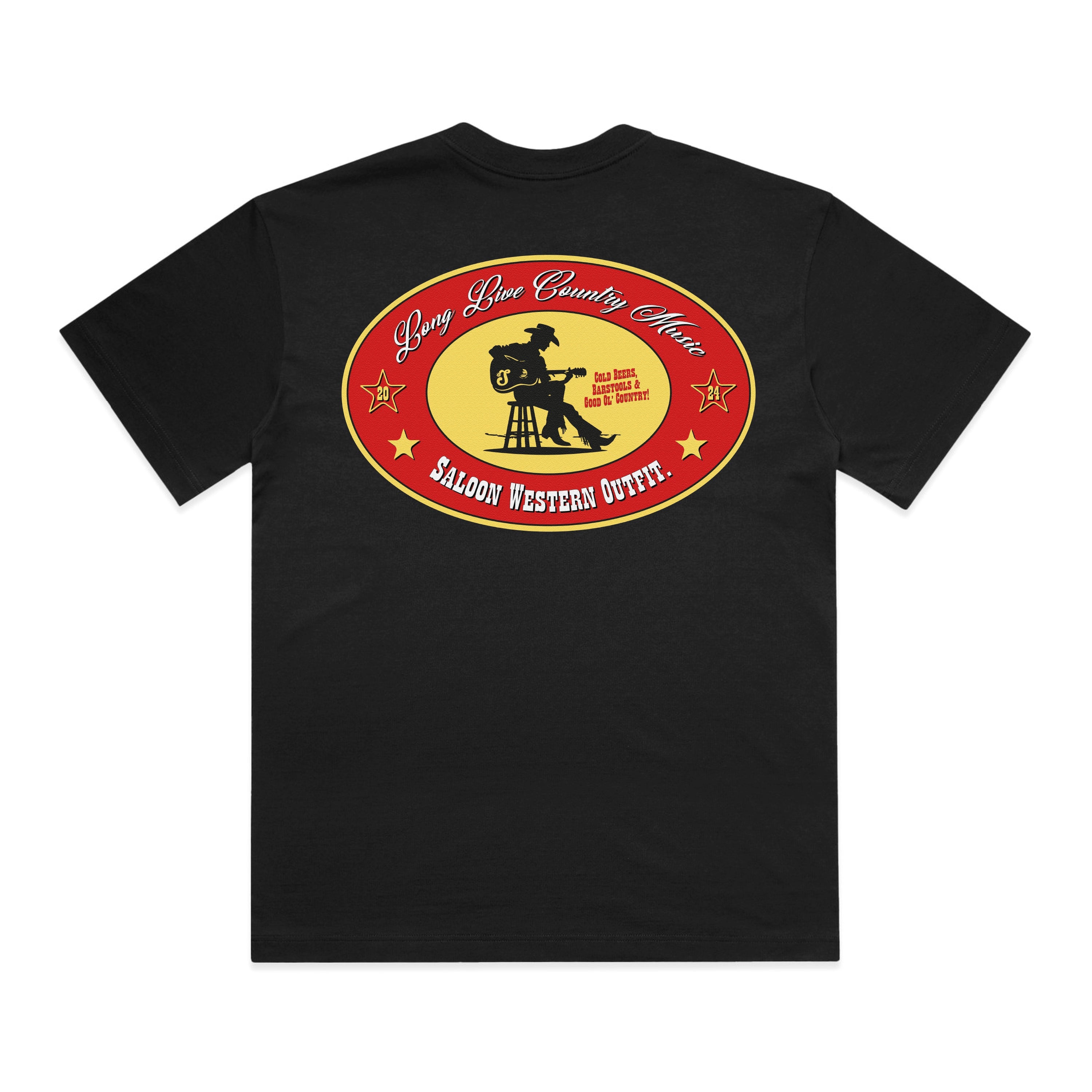 Long Live Country Music - Emblem Box Tee