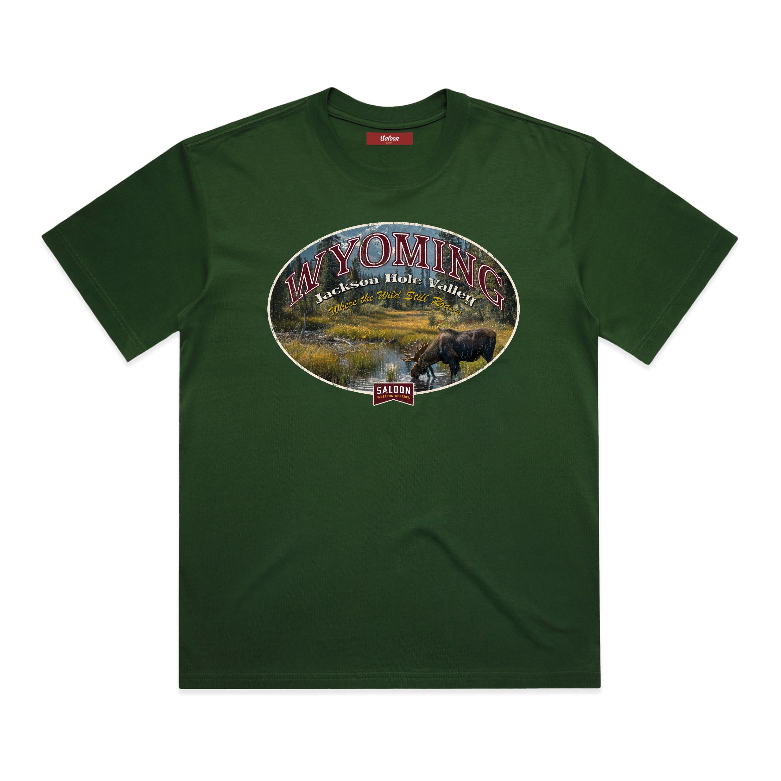 Wyoming Jackson Hole Valley - Box Tee