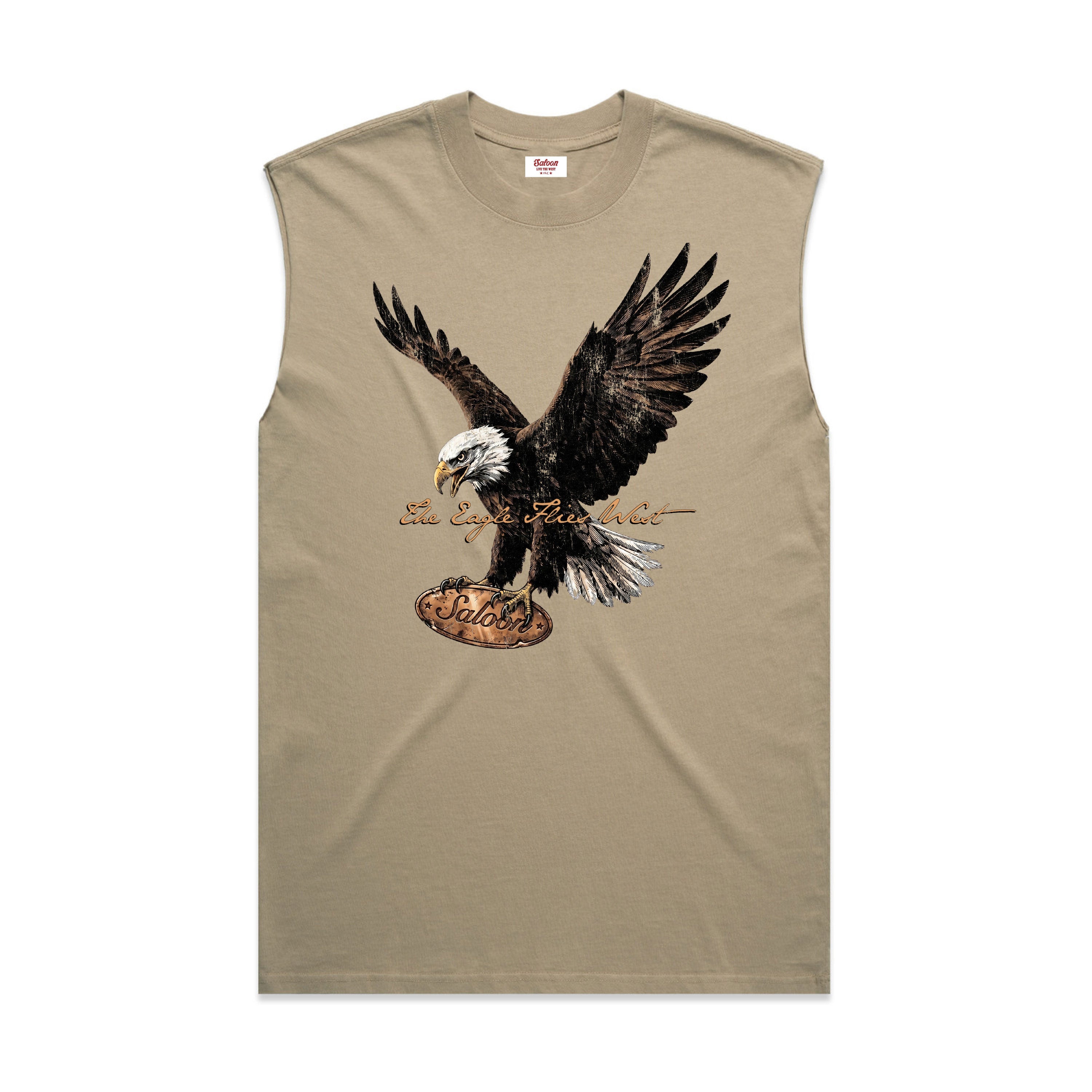 The Eagle Flies West - Heavy Faded Tank