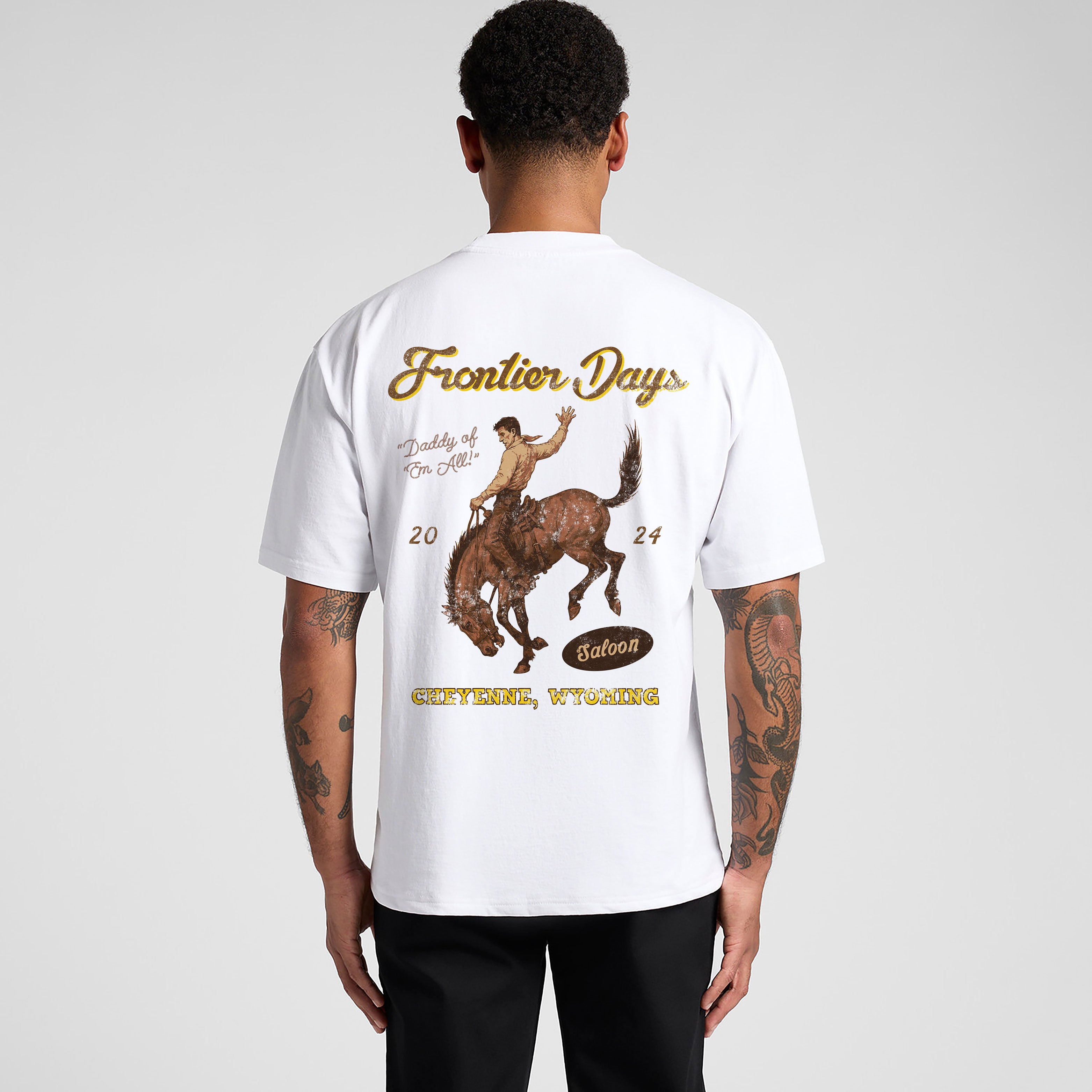 FRONTIER DAYS - HEAVY FADED BOXY TEE