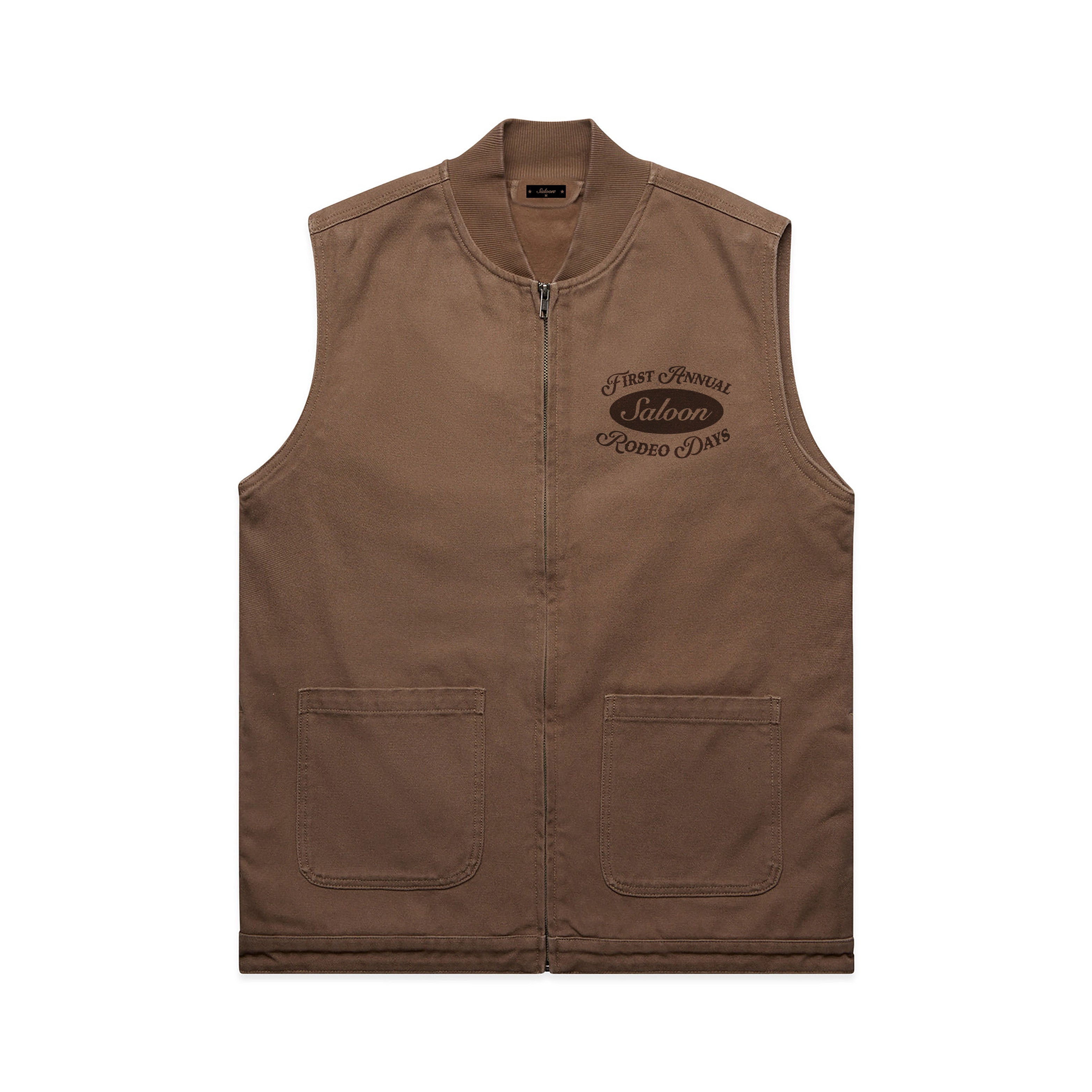 Annual Rodeo Days - Heavy Canvas Vest
