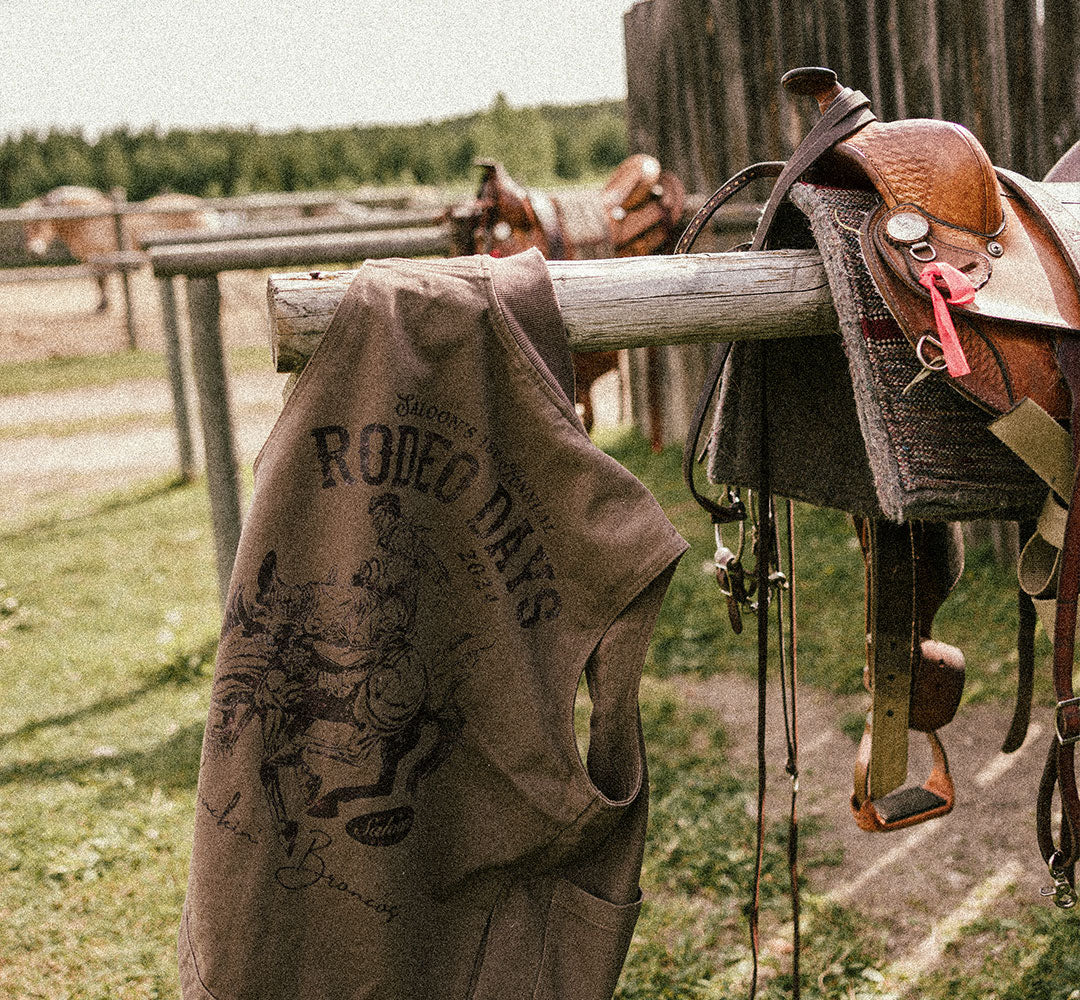 Annual Rodeo Days - Heavy Canvas Vest