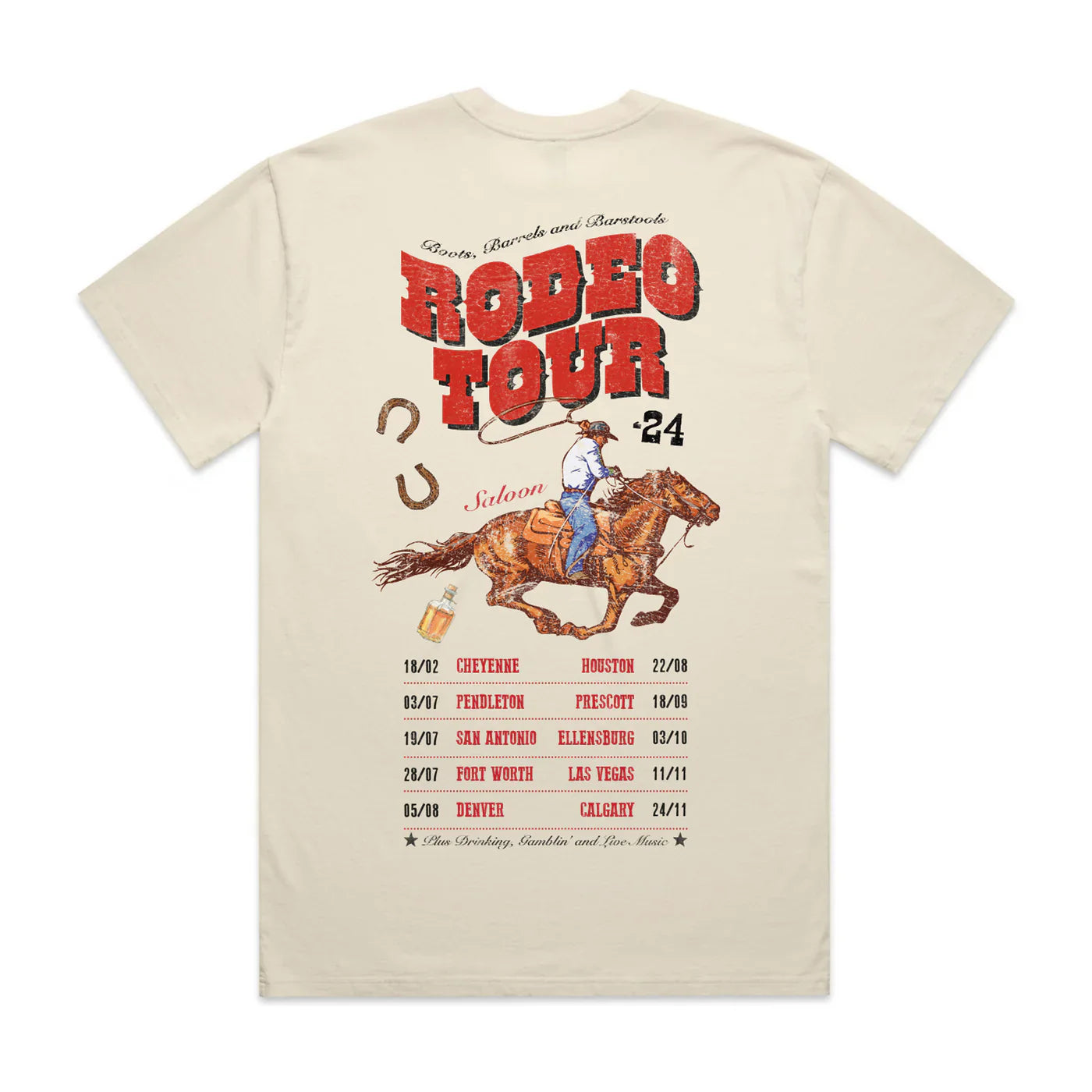 RODEO TOUR - HEAVY FADED TEE