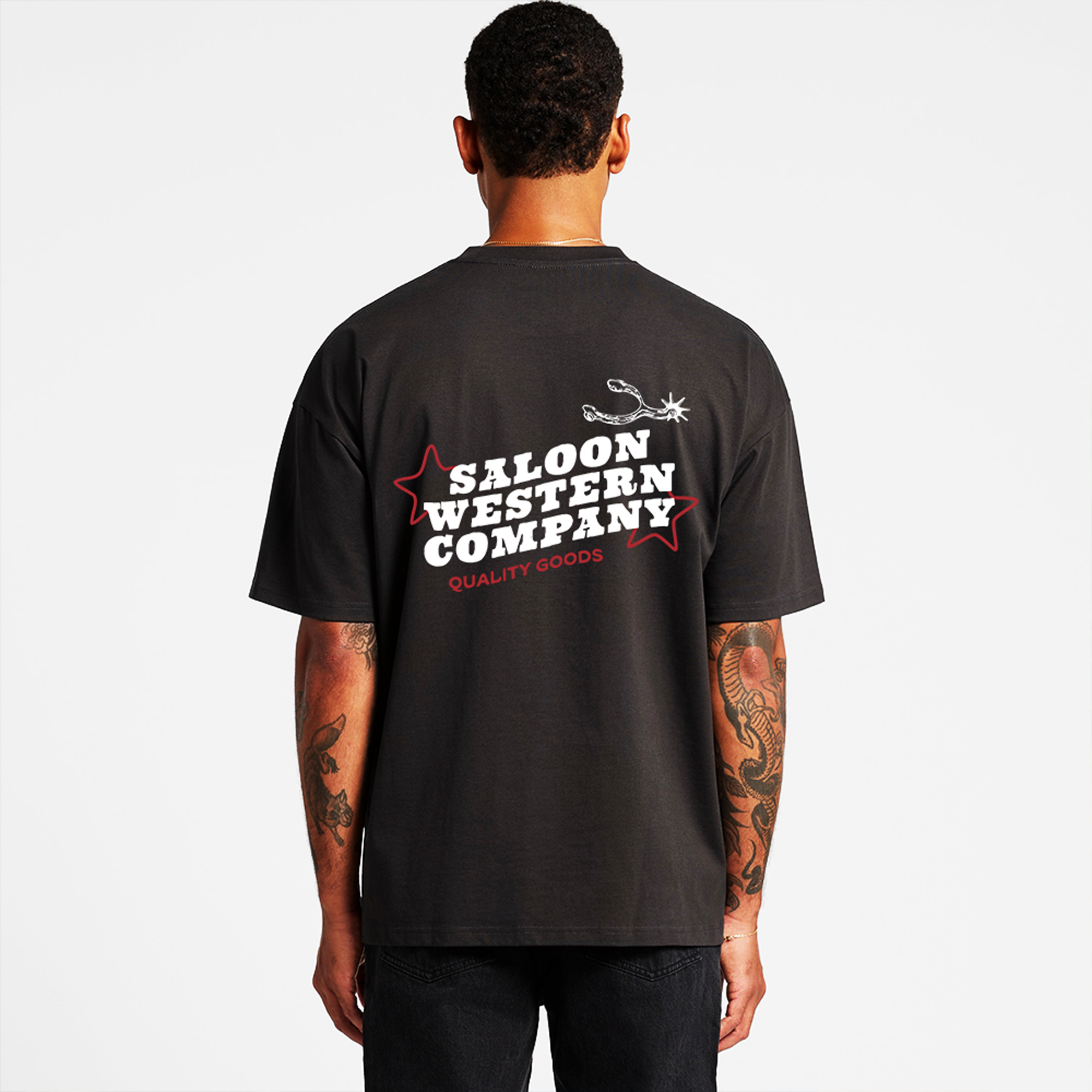 SALOON WESTERN CO - OVERSIZED TEE