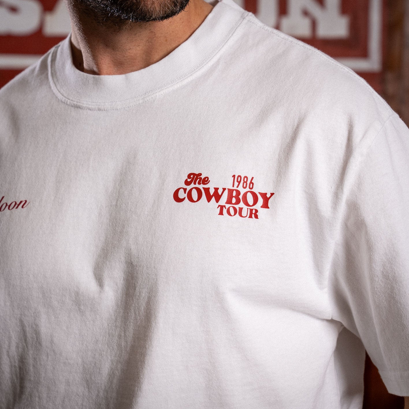 COWBOY TOUR - HEAVY FADED TEE