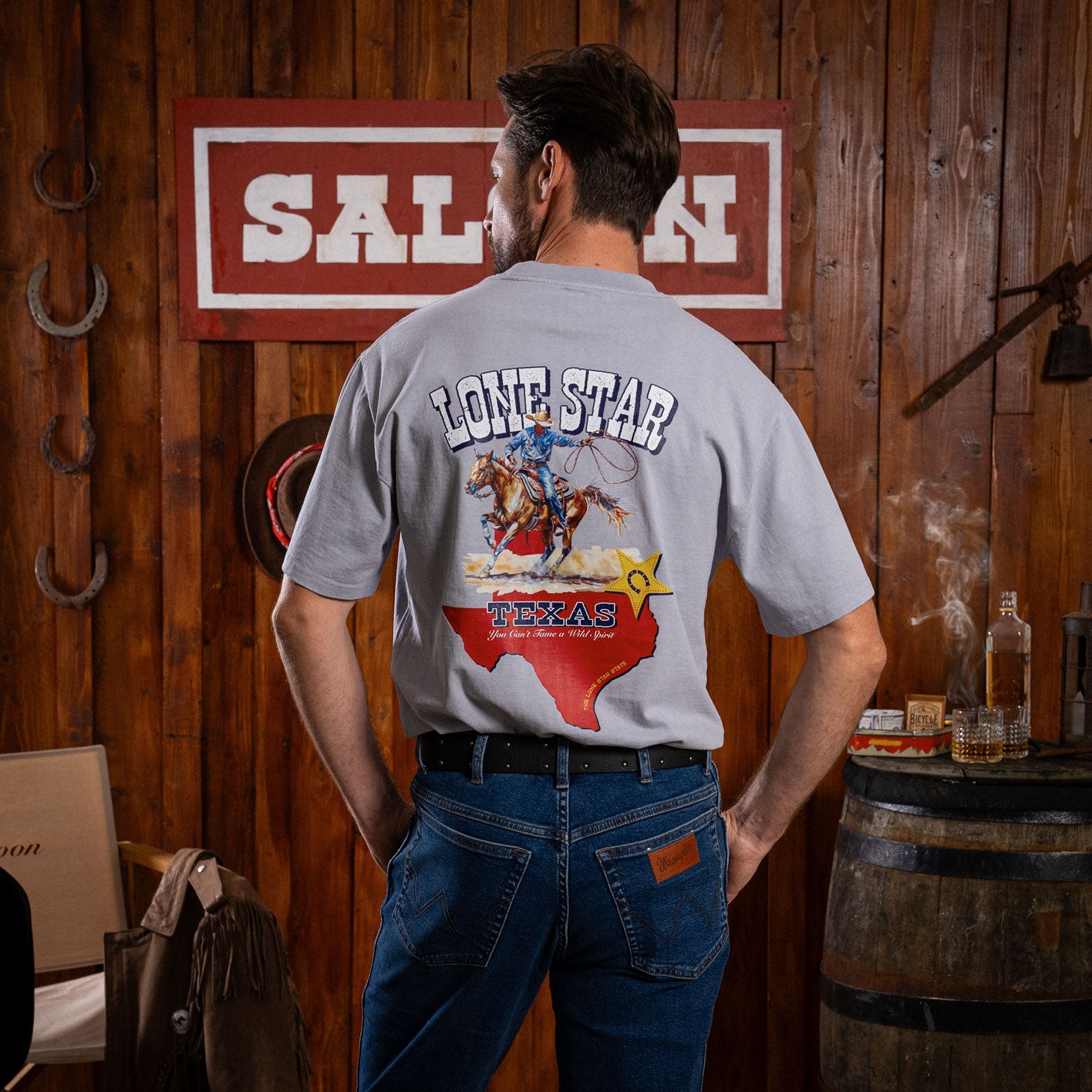 LONESTAR STATE TX - HEAVY FADED TEE