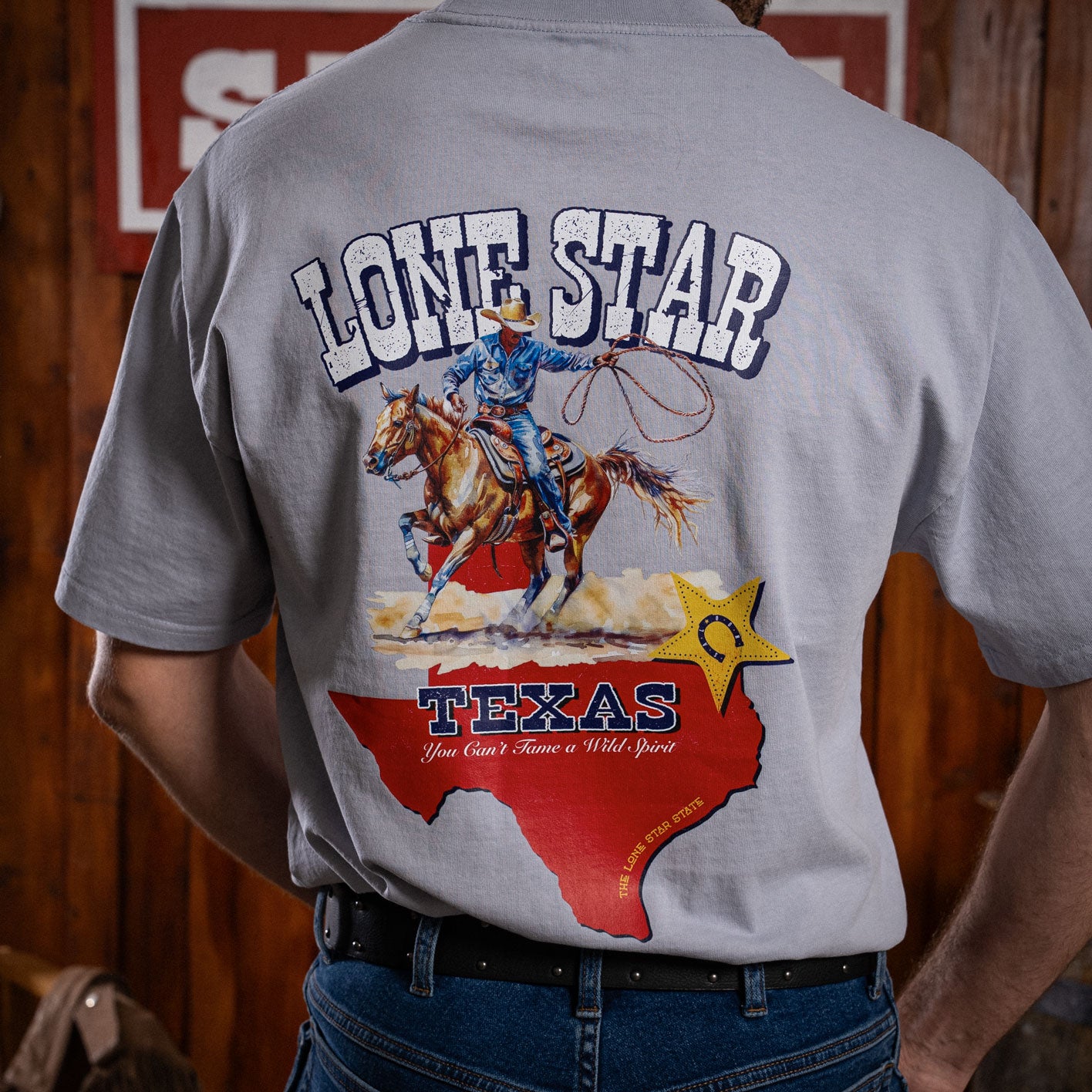LONESTAR STATE TX - HEAVY FADED TEE