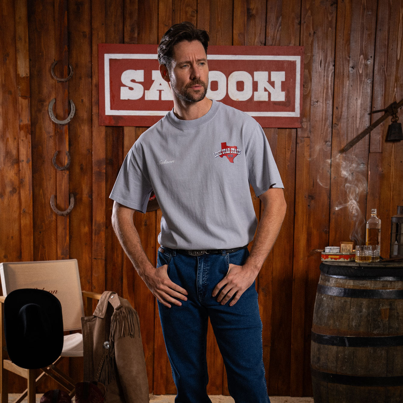 LONESTAR STATE TX - HEAVY FADED TEE