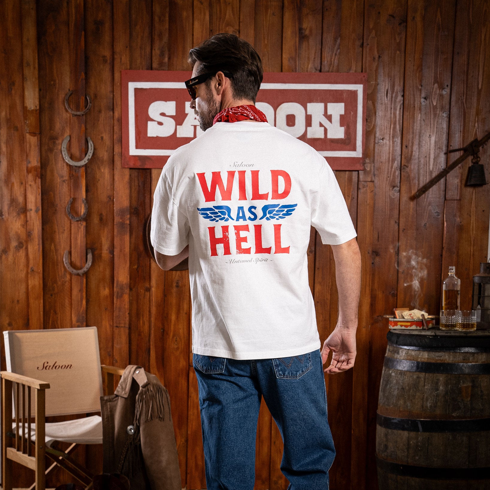 STAY WILD - HEAVY FADED TEE