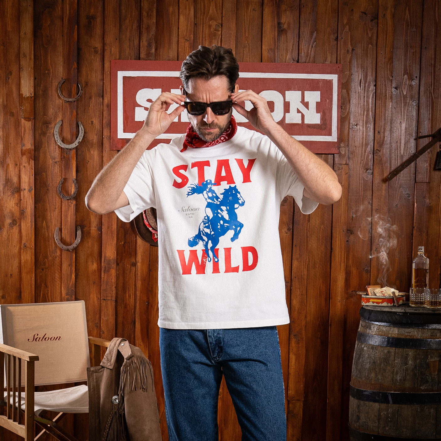 STAY WILD - HEAVY TEE