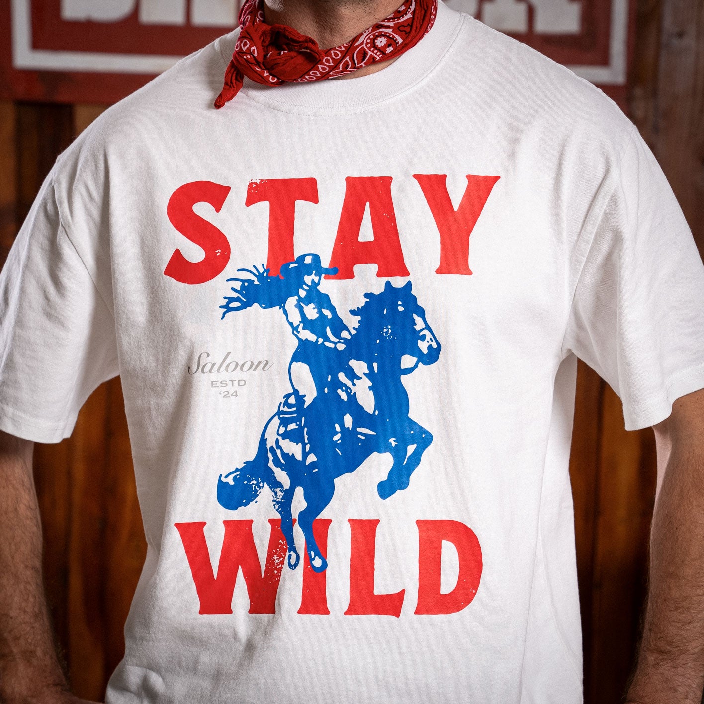 STAY WILD - HEAVY TEE