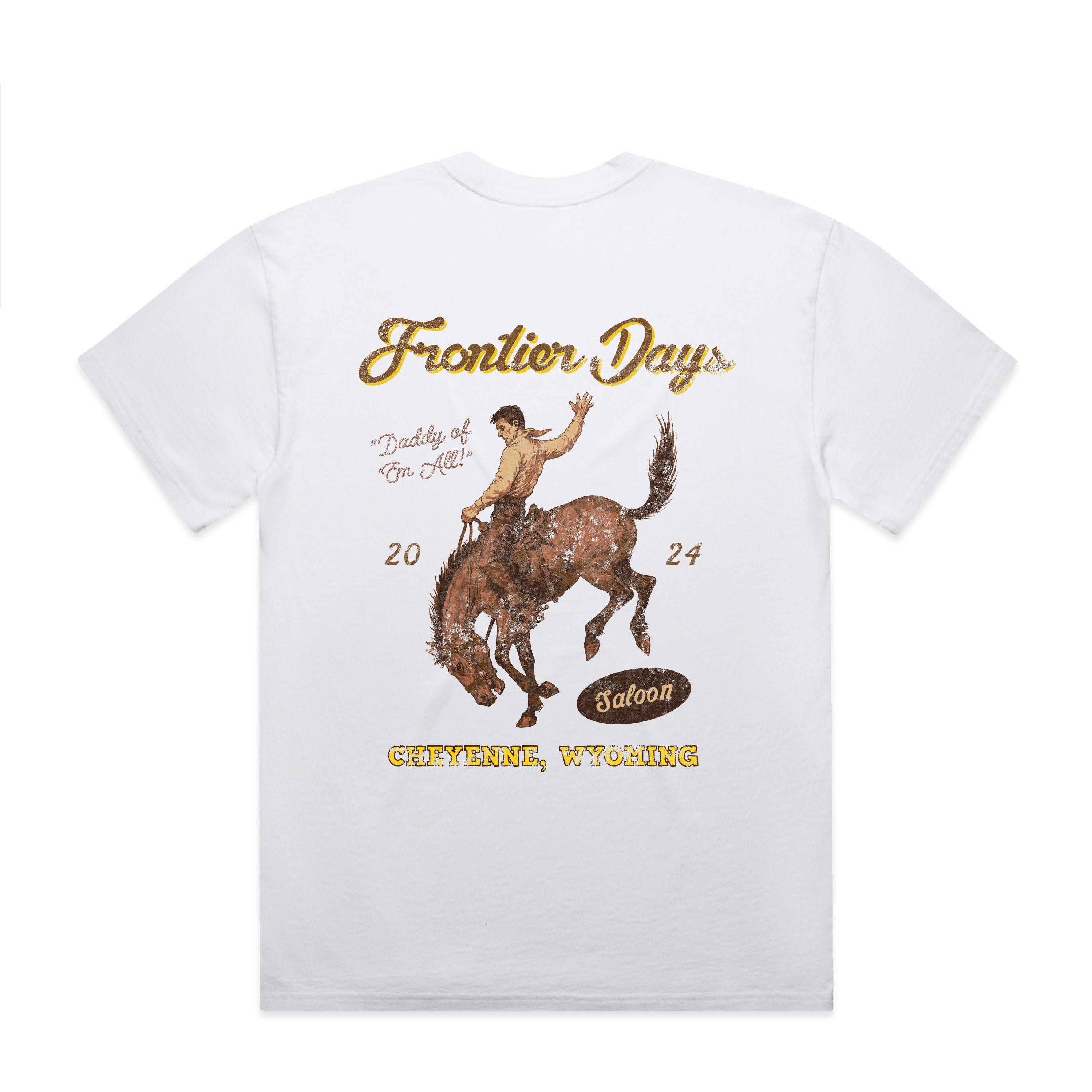 FRONTIER DAYS - HEAVY FADED BOXY TEE
