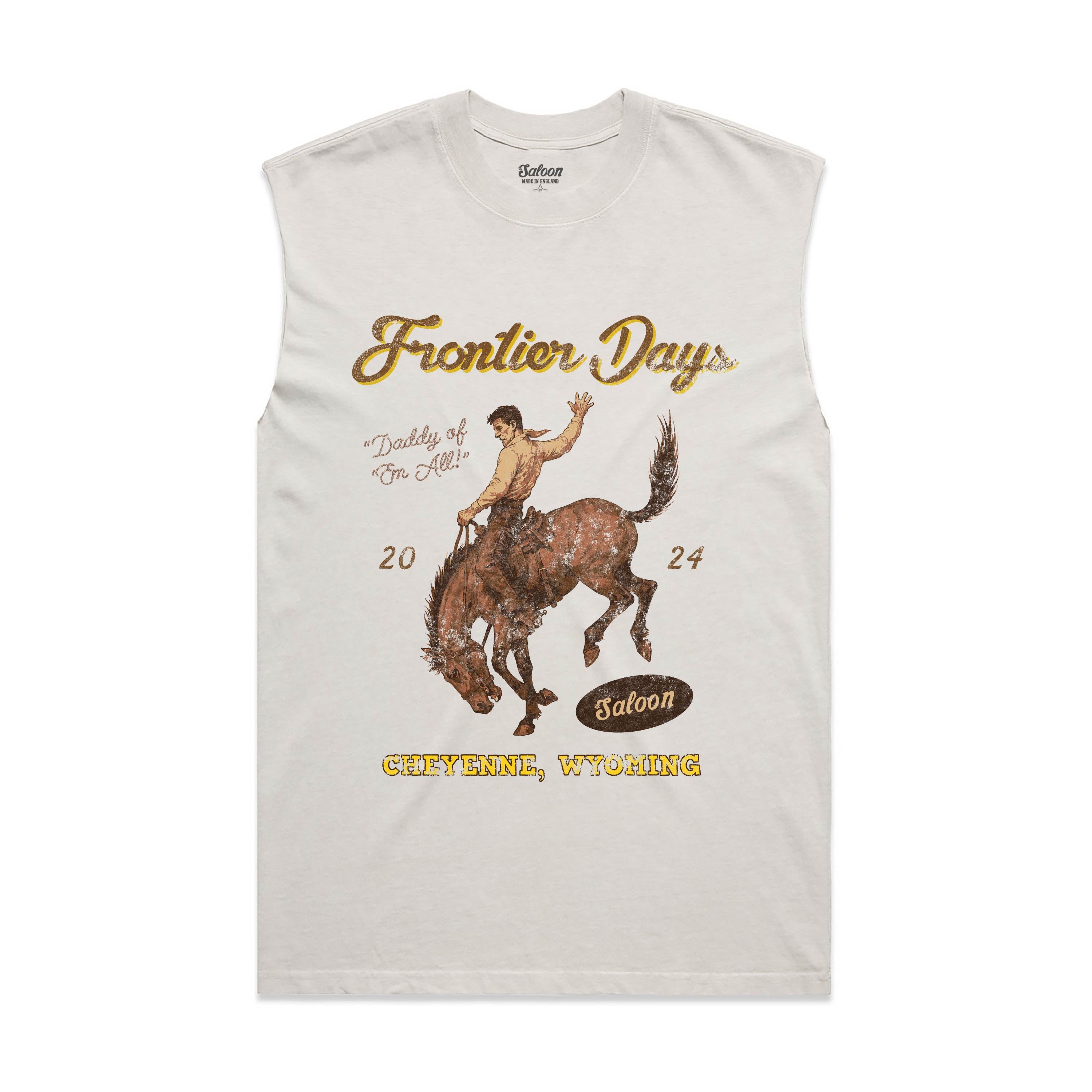 FRONTIER DAYS - MENS HEAVY FADED TANK