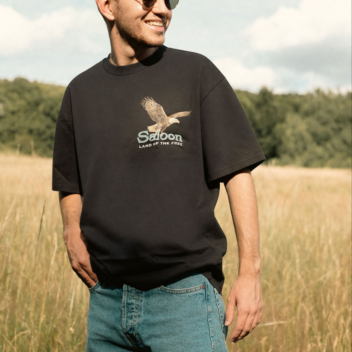 Eagle Land Of The Free - Heavy Tee