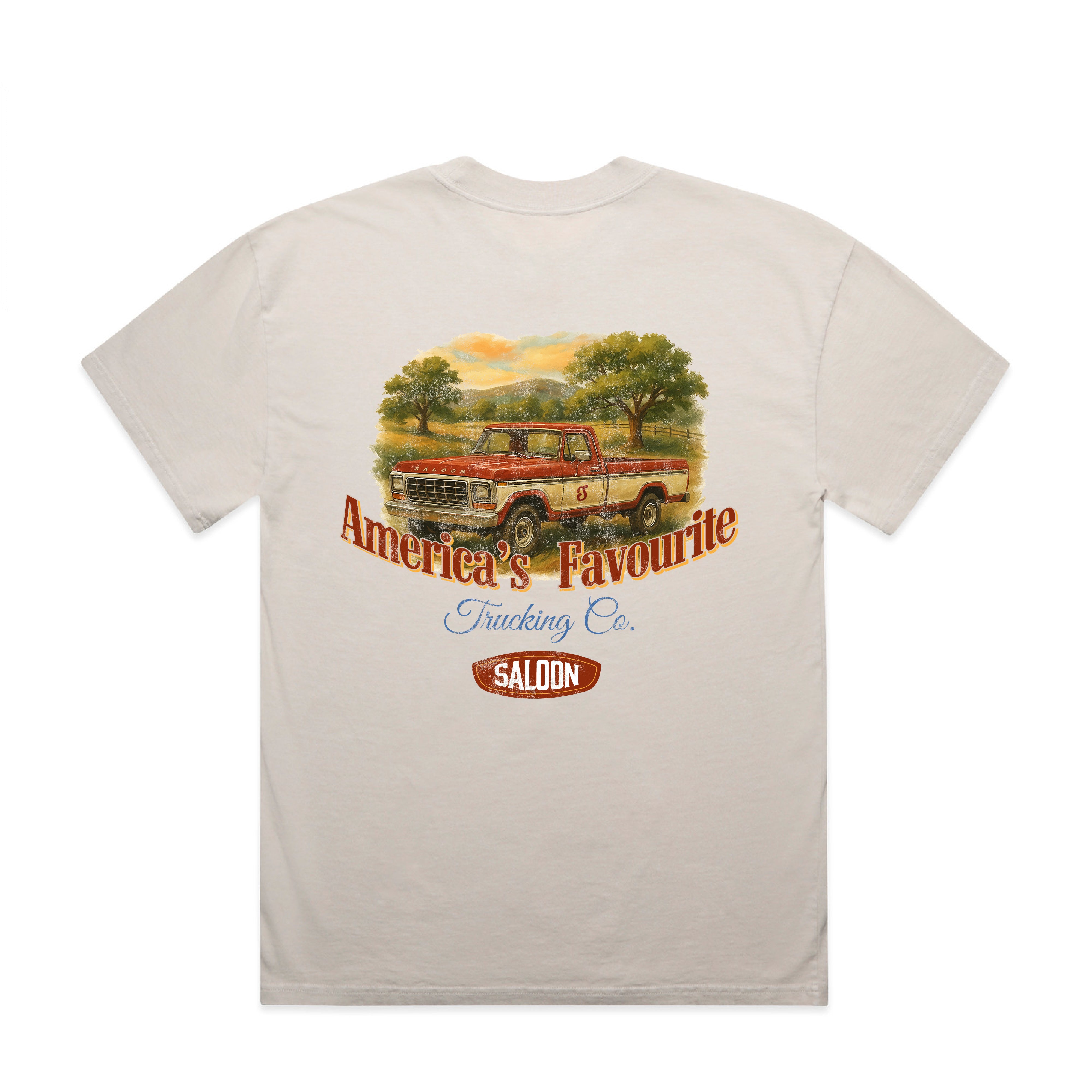 SALOON TRUCKING CO - HEAVY TEE