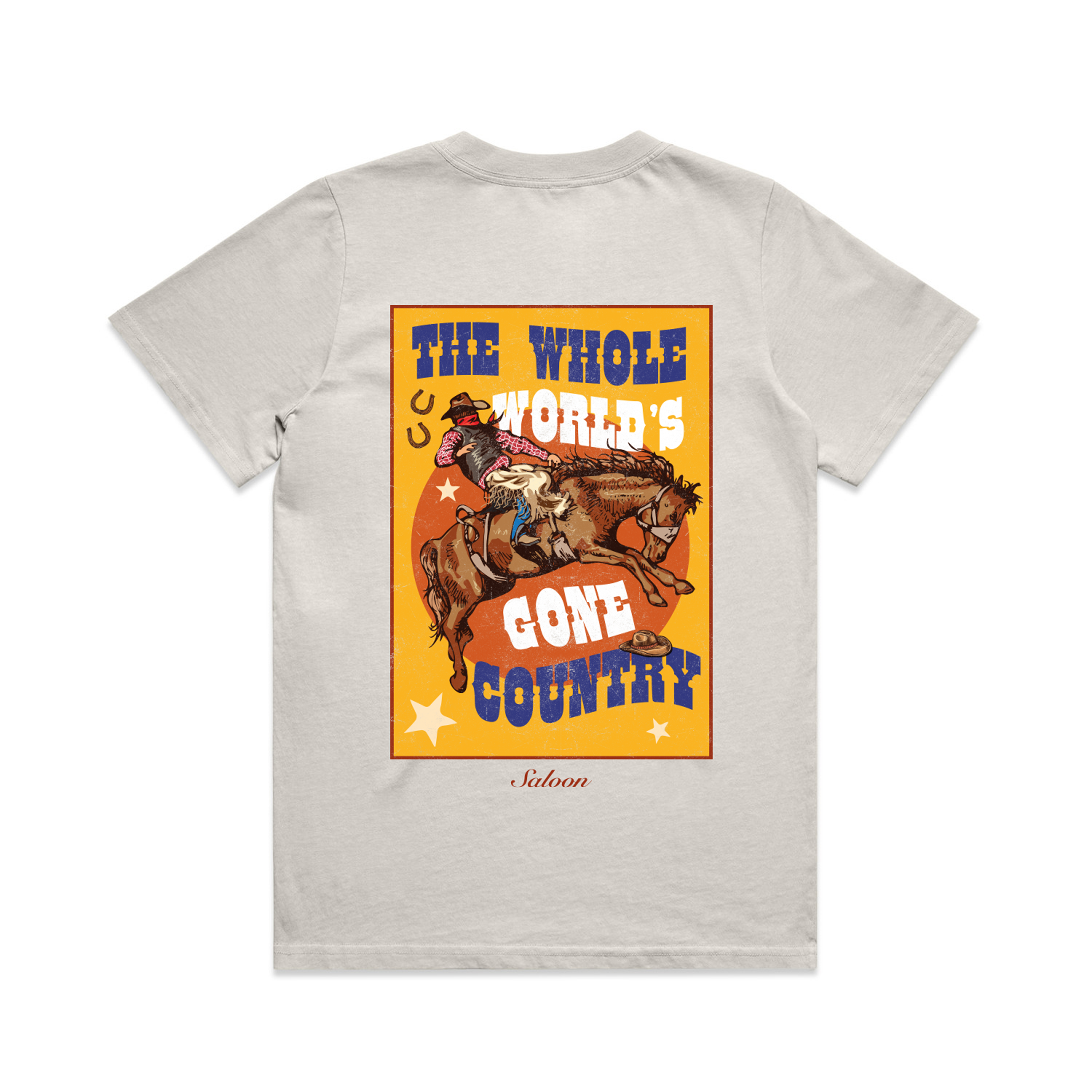 Whole Worlds Gone Country - Womens Tee