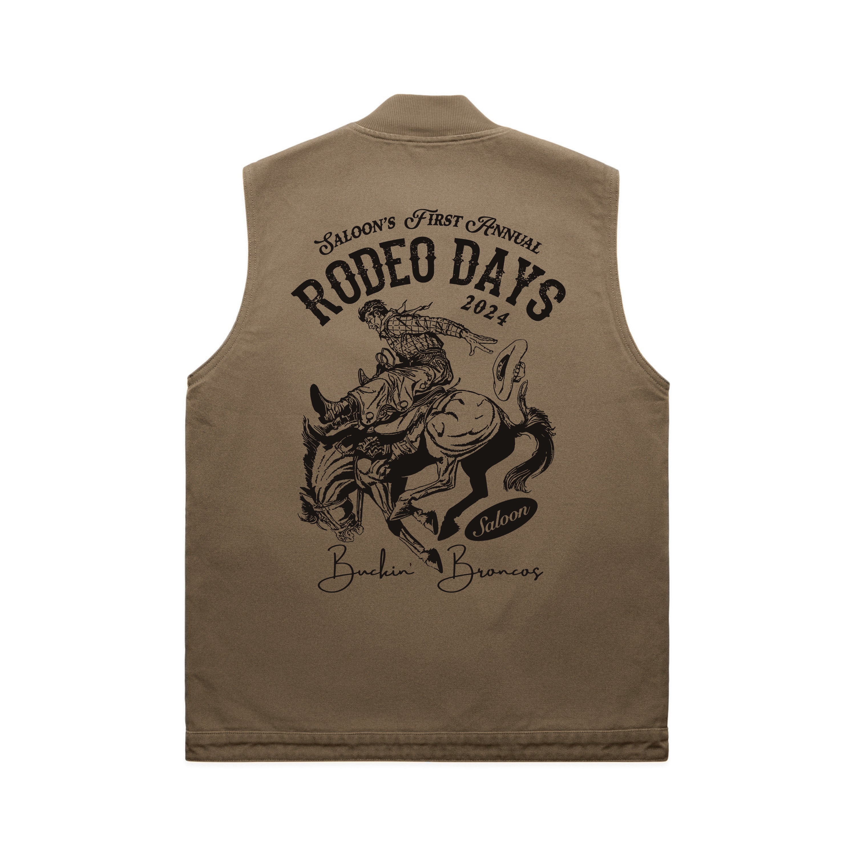 RODEO DAYS CANVAS VEST