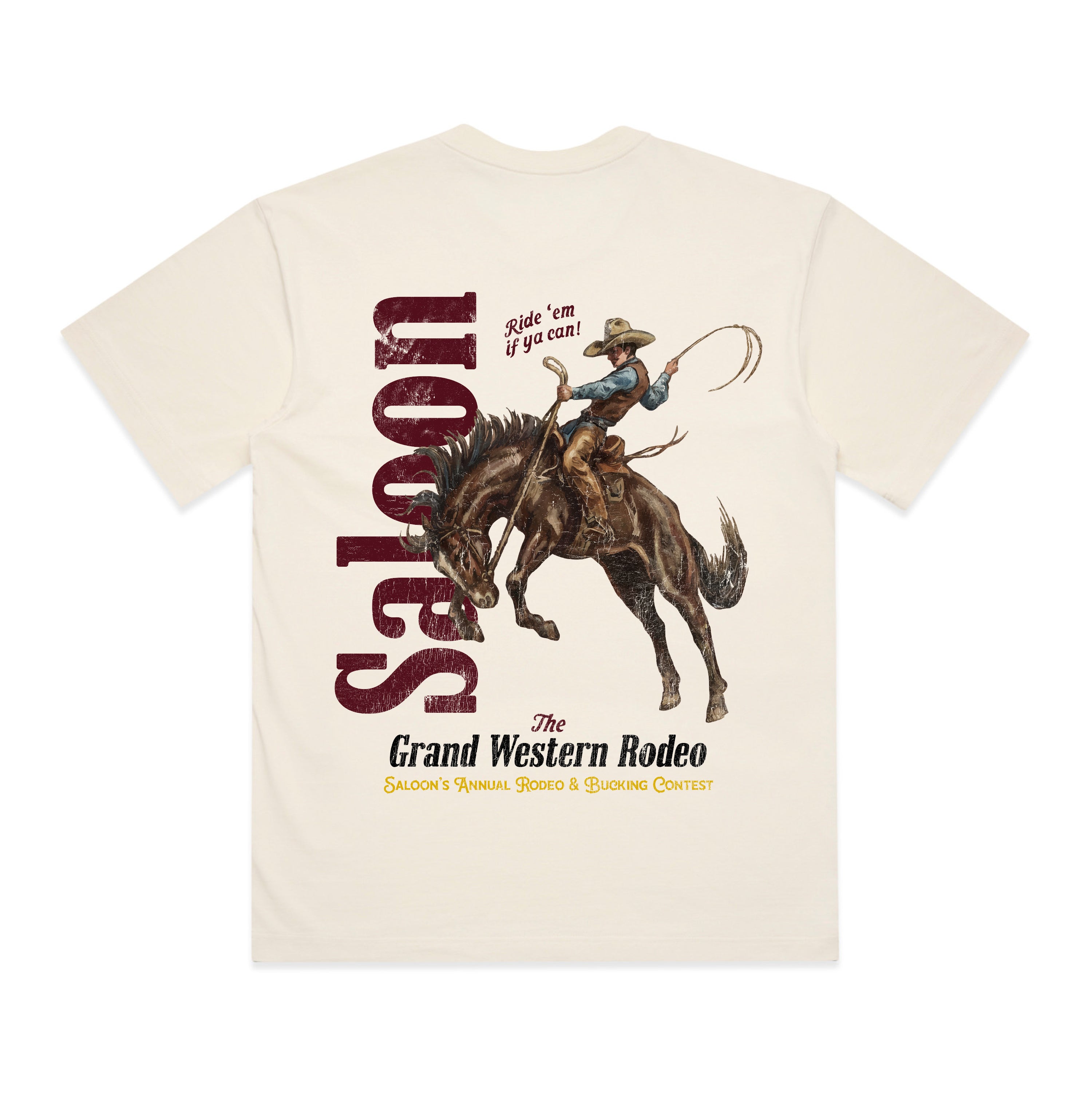 THE GREAT WESTERN RODEO - BOX TEE
