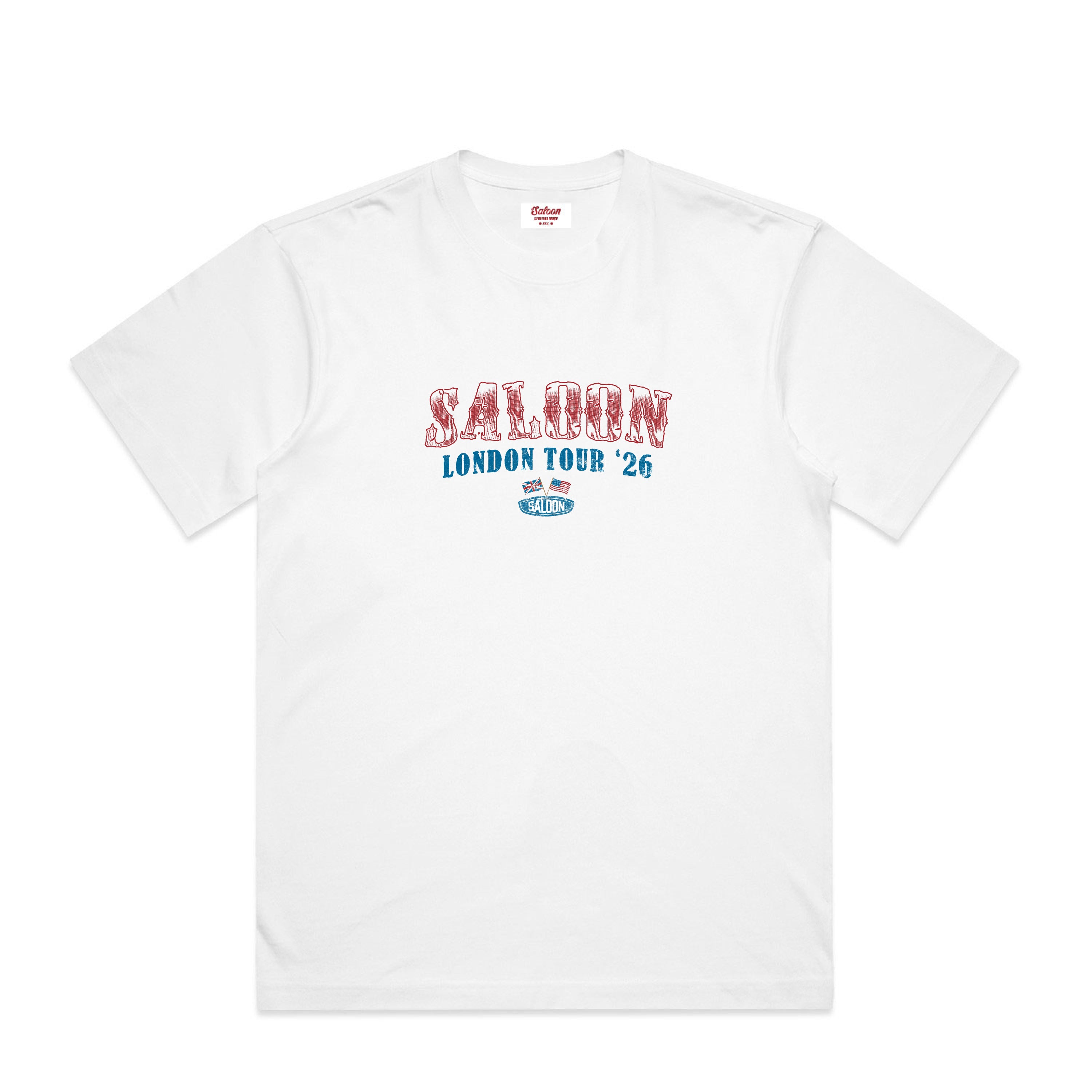 SALOON LONDON TOUR FEST - BOX TEE
