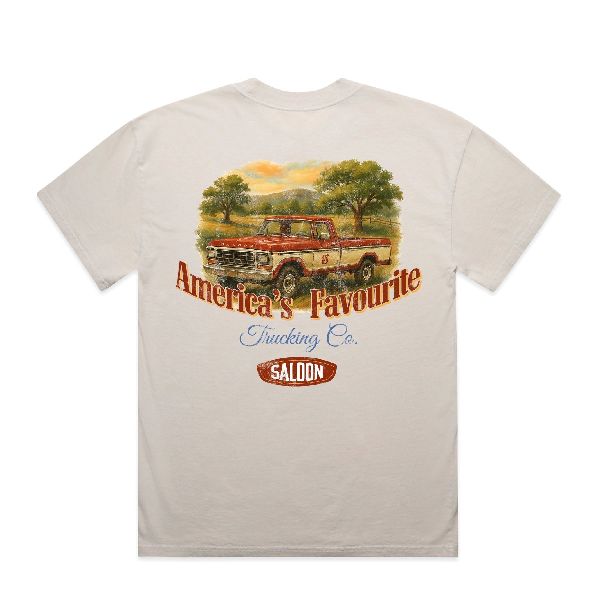 AMERICA'S FAVOURITE - VINTAGE HEAVY TEE