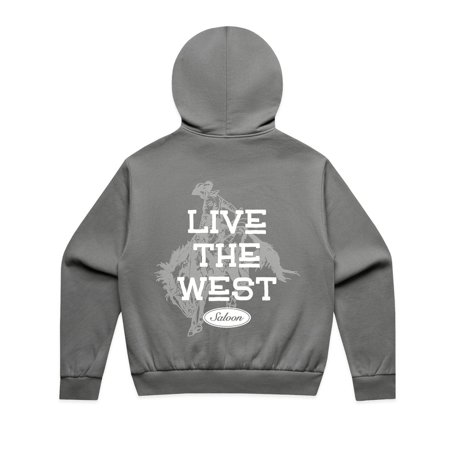 Live The West - Boxy Hoody (Shadow)