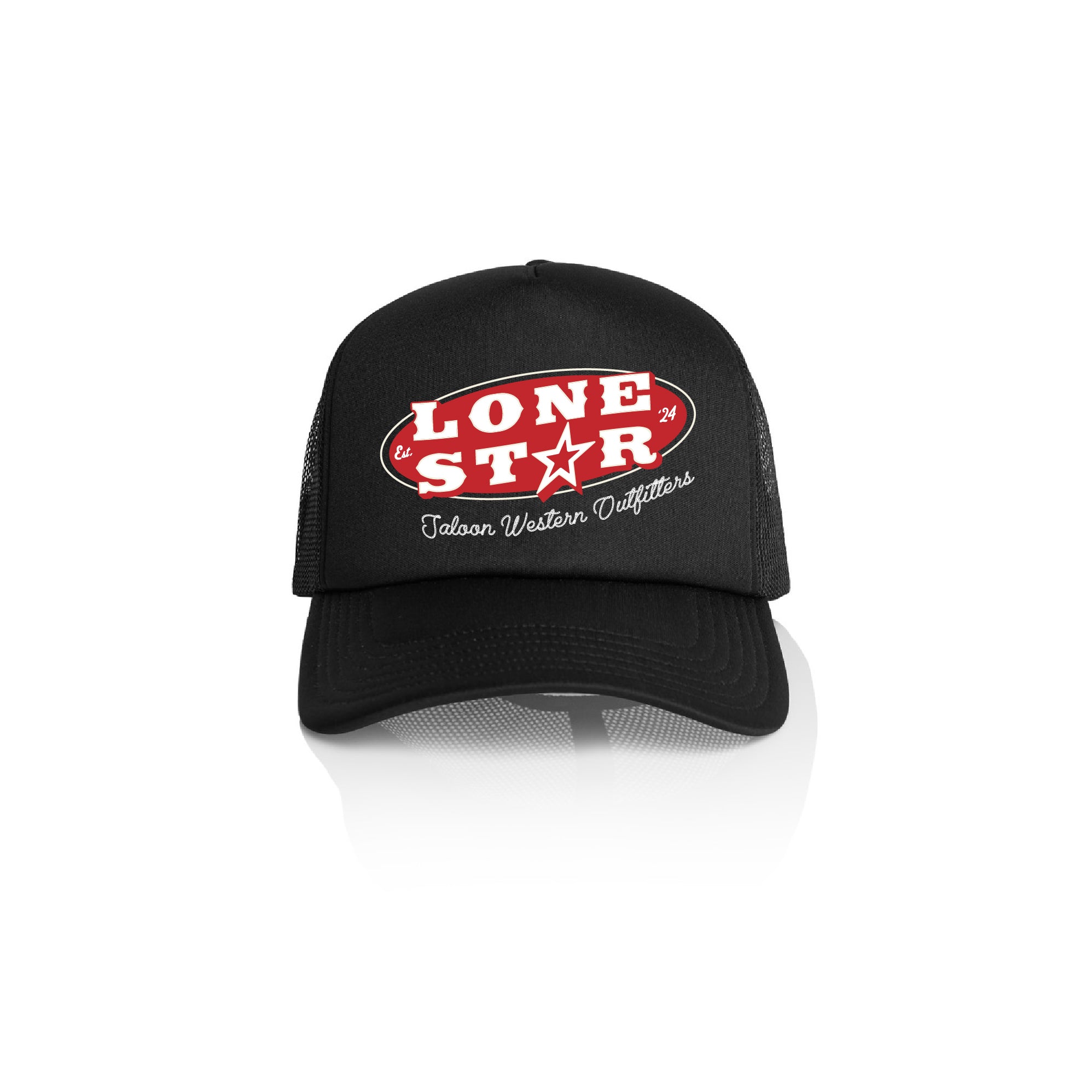 LONESTAR TRUCKER HAT - BLACK