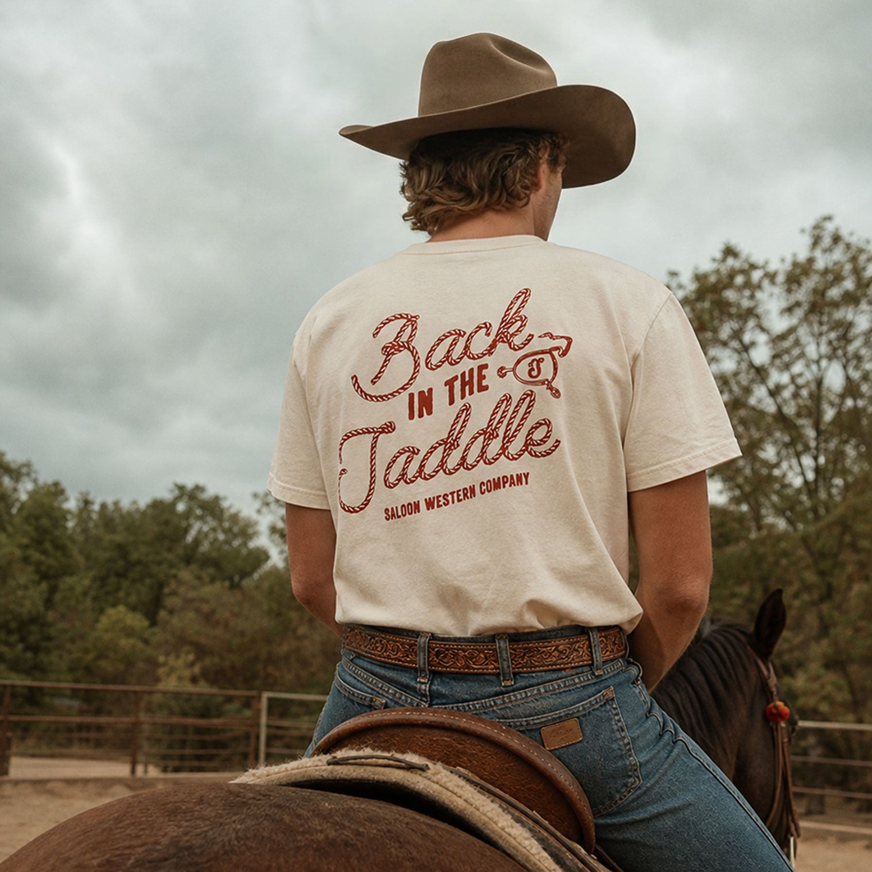 BACK IN THE SADDLE - CLASSIC MINUS TEE