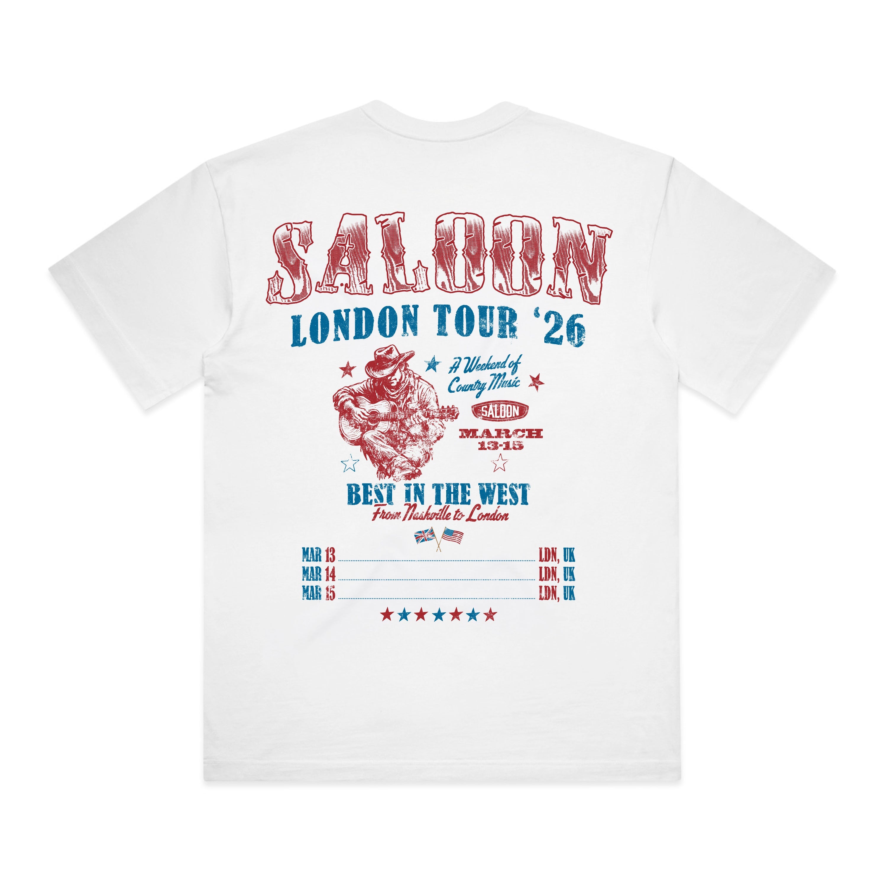 Saloon London Tour - Box Tee