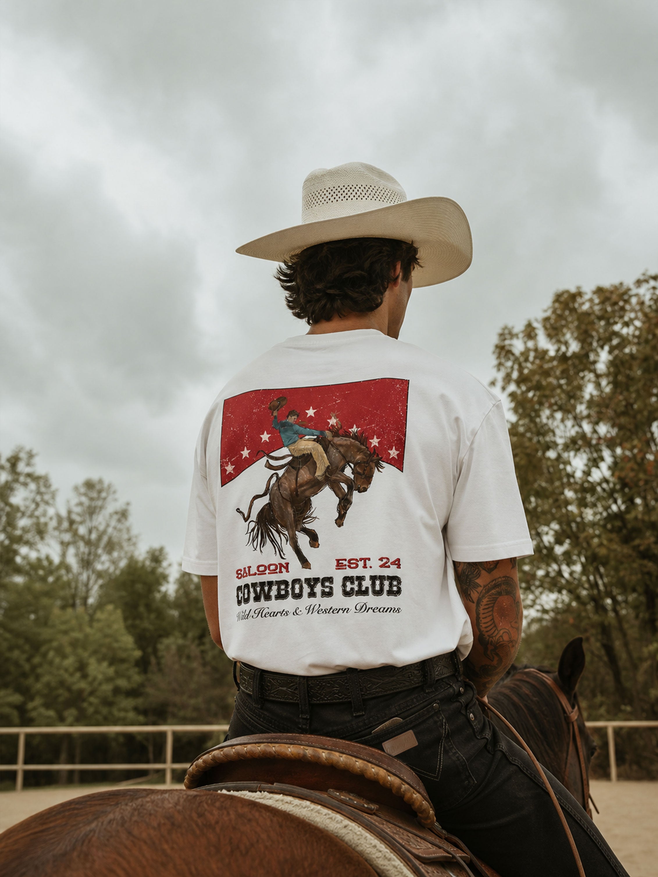 COWBOYS CLUB ORIGINAL - HEAVY FADED TEE