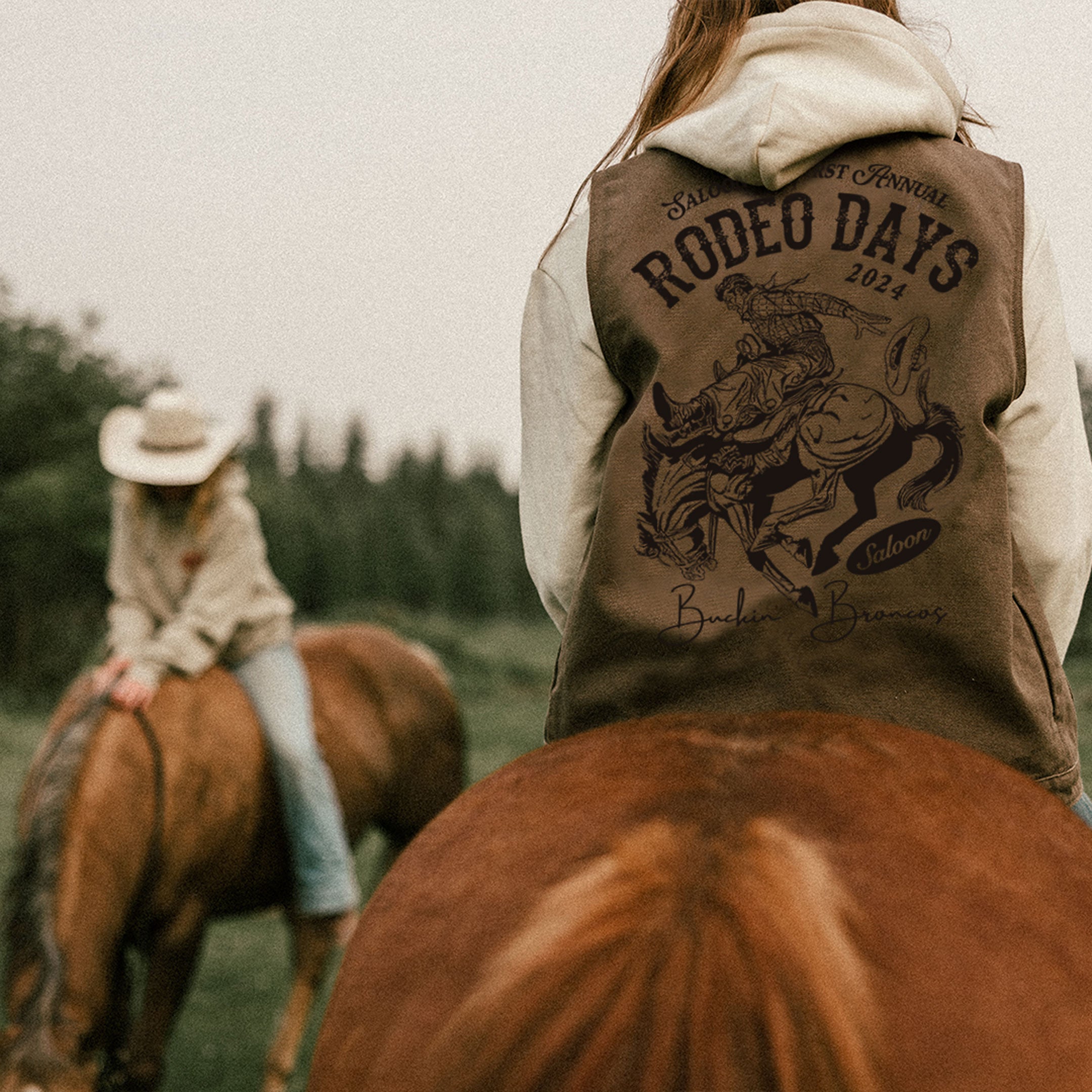 Annual Rodeo Days - Heavy Canvas Vest