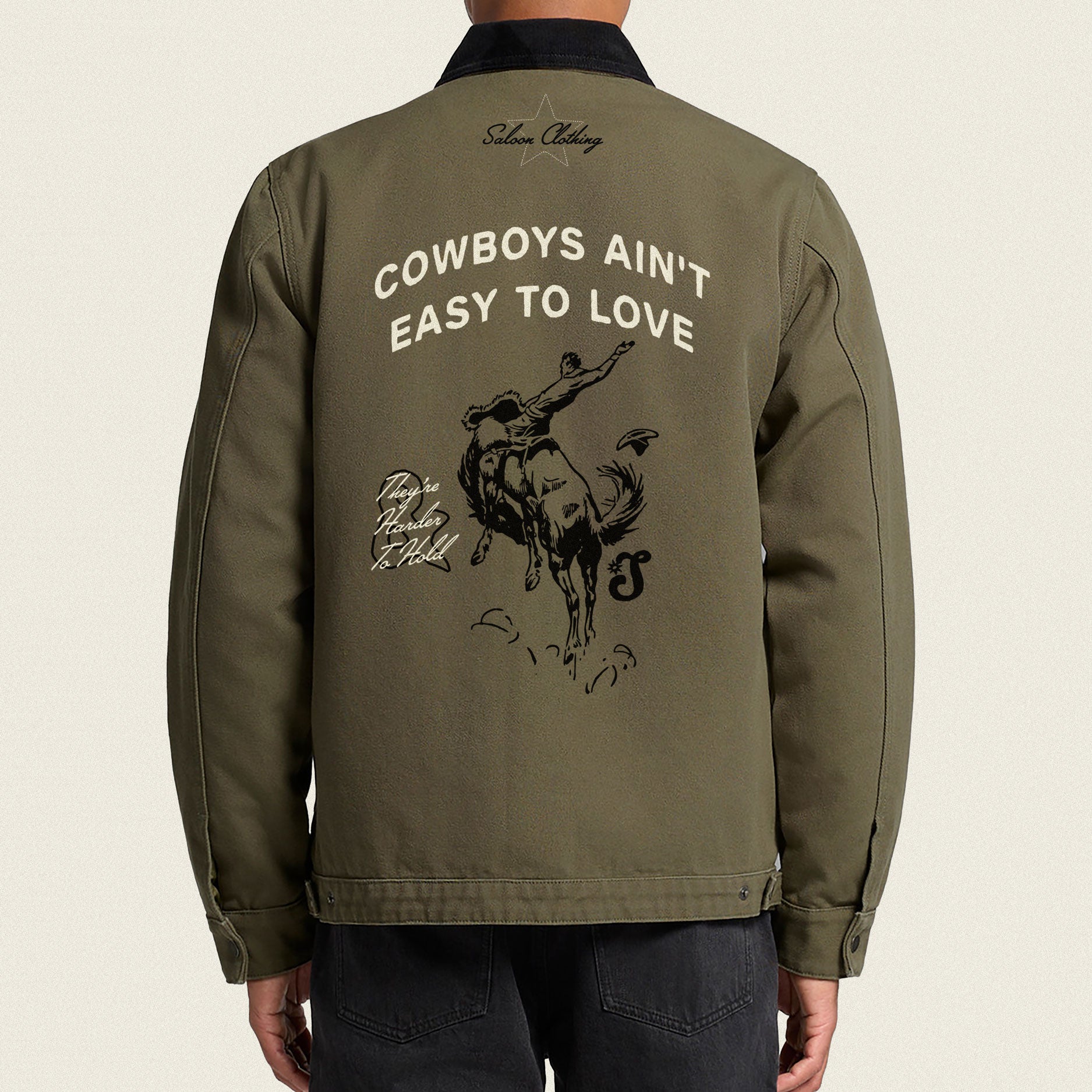 COWBOYS AIN'T EASY - RANCH JACKET