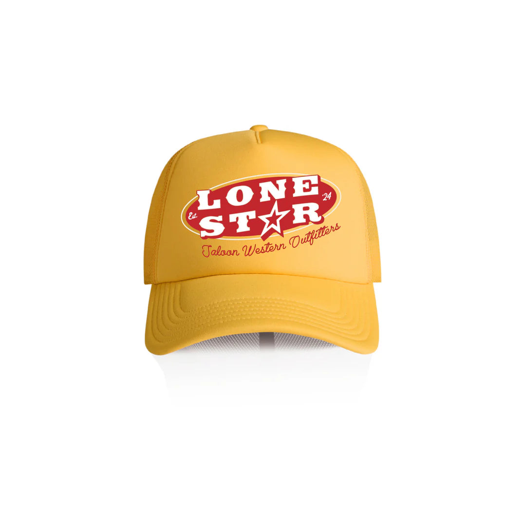 LONESTAR TRUCKER HAT - Yellow