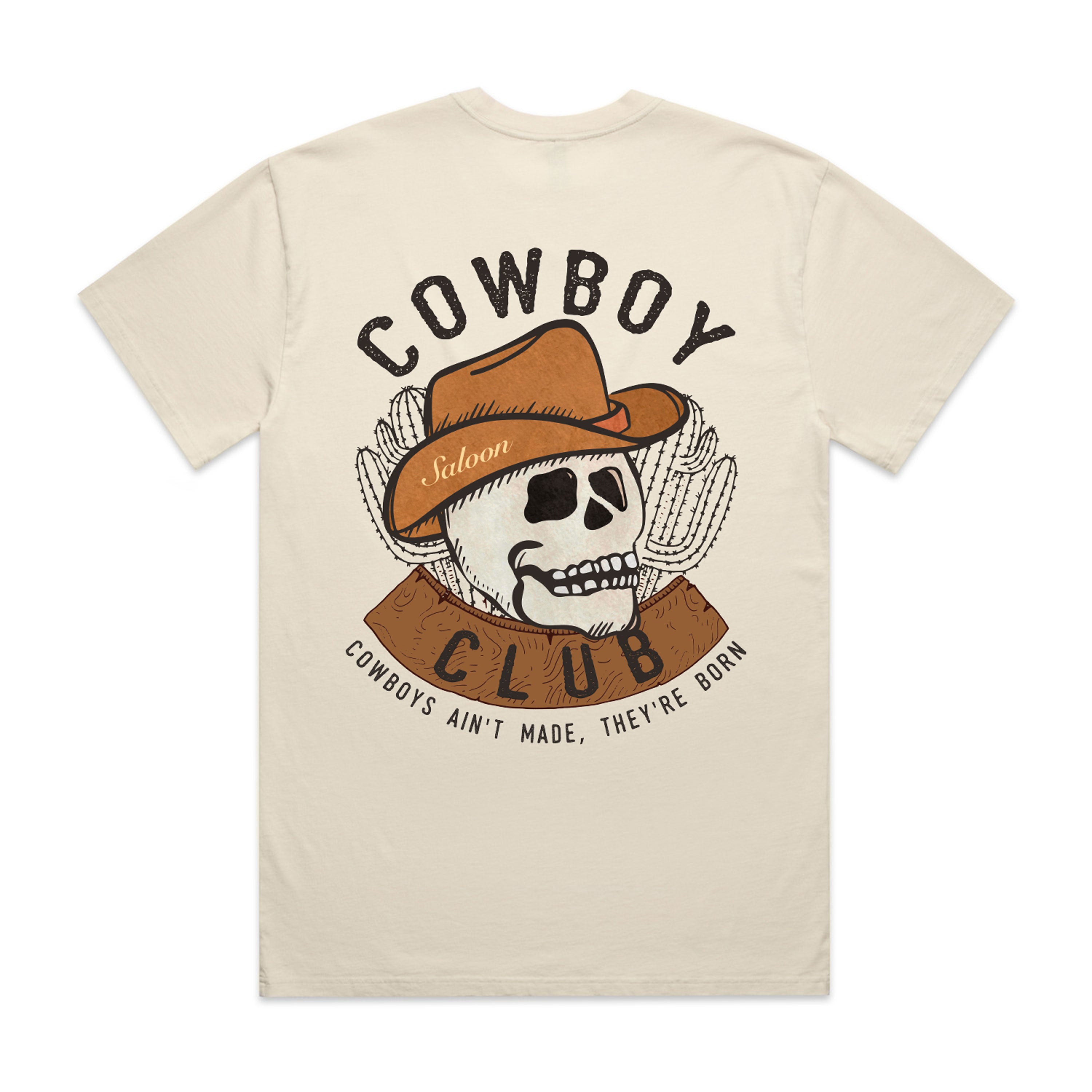 Cowboy Club Skull - Tee