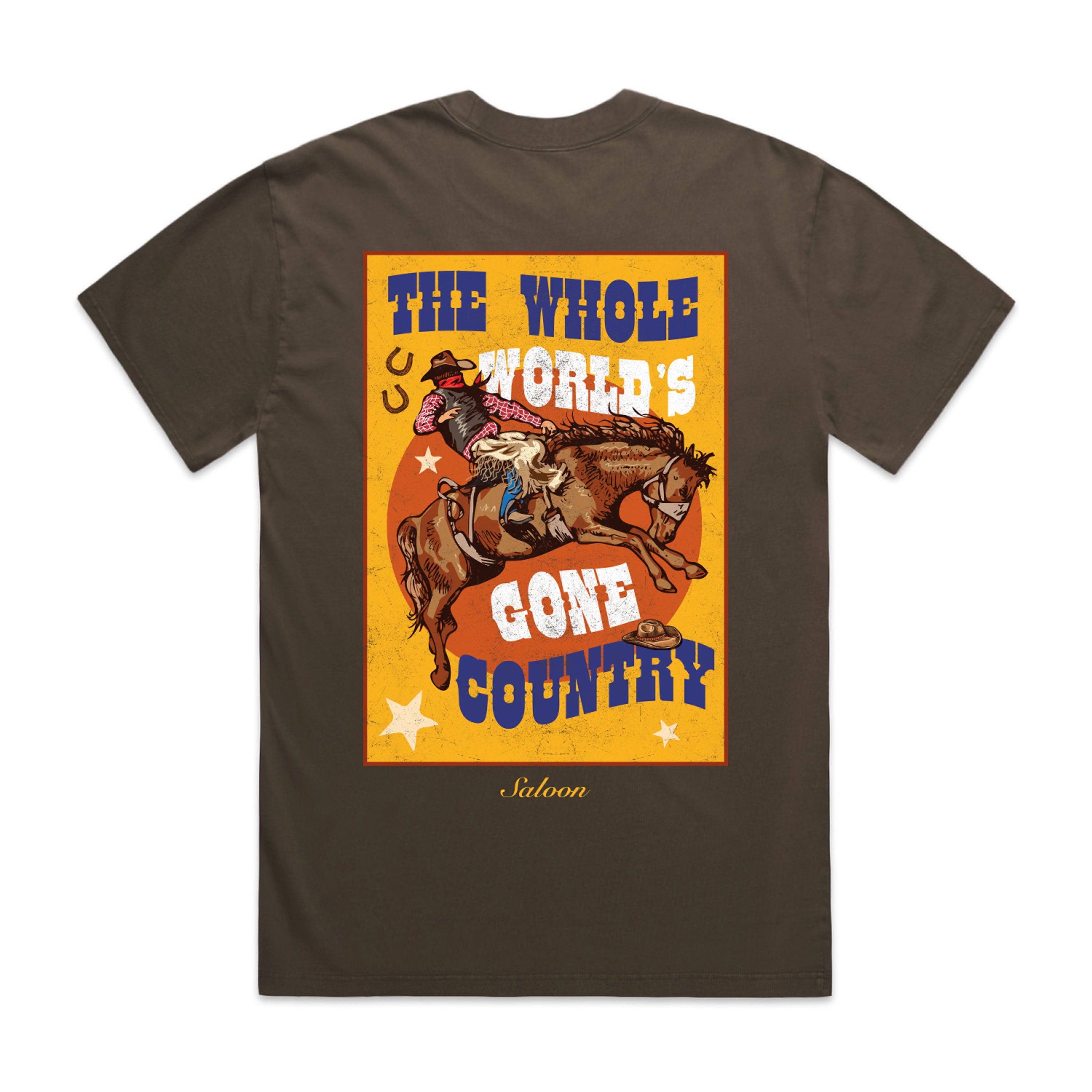 Whole Worlds Gone Country - Tee