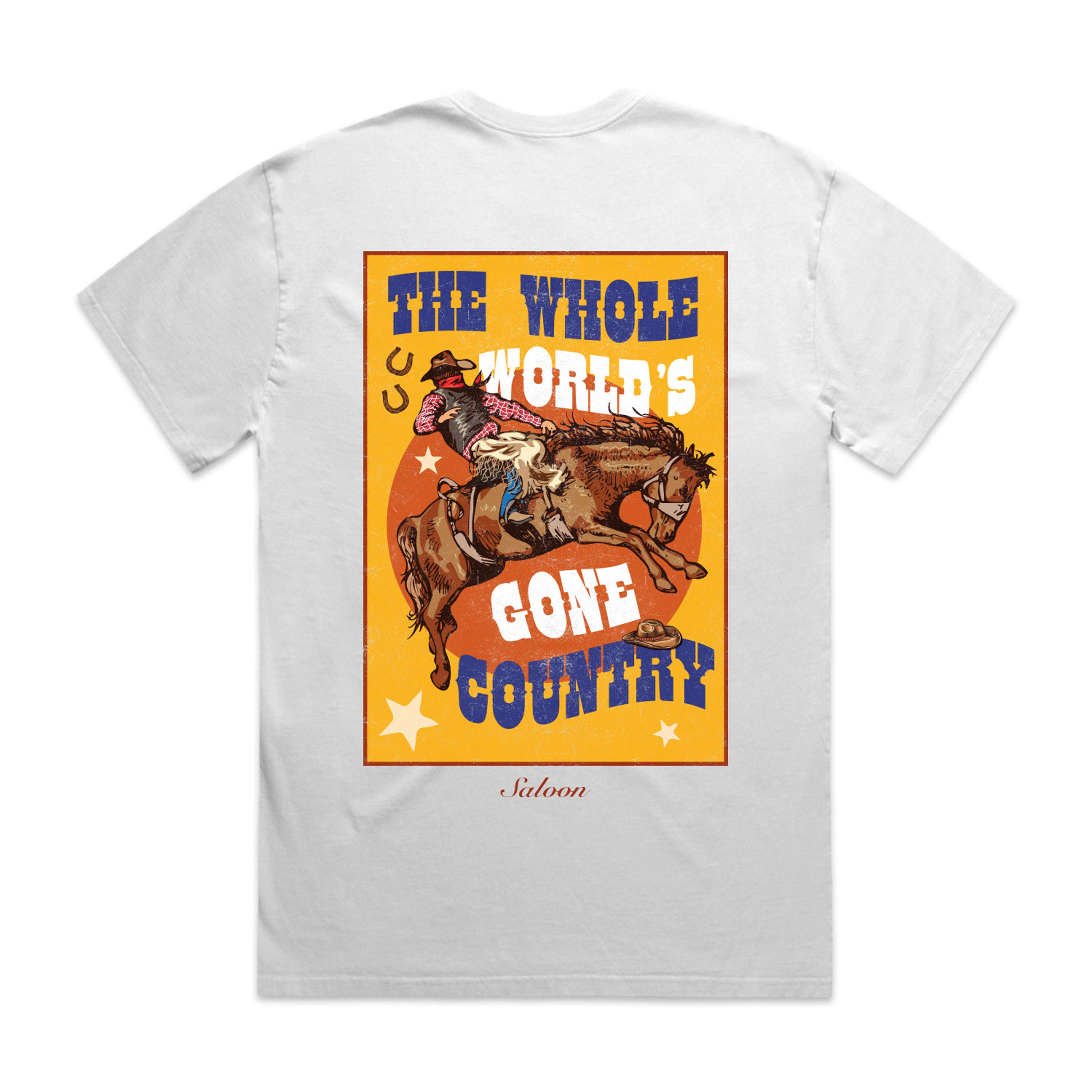 Whole Worlds Gone Country - Tee