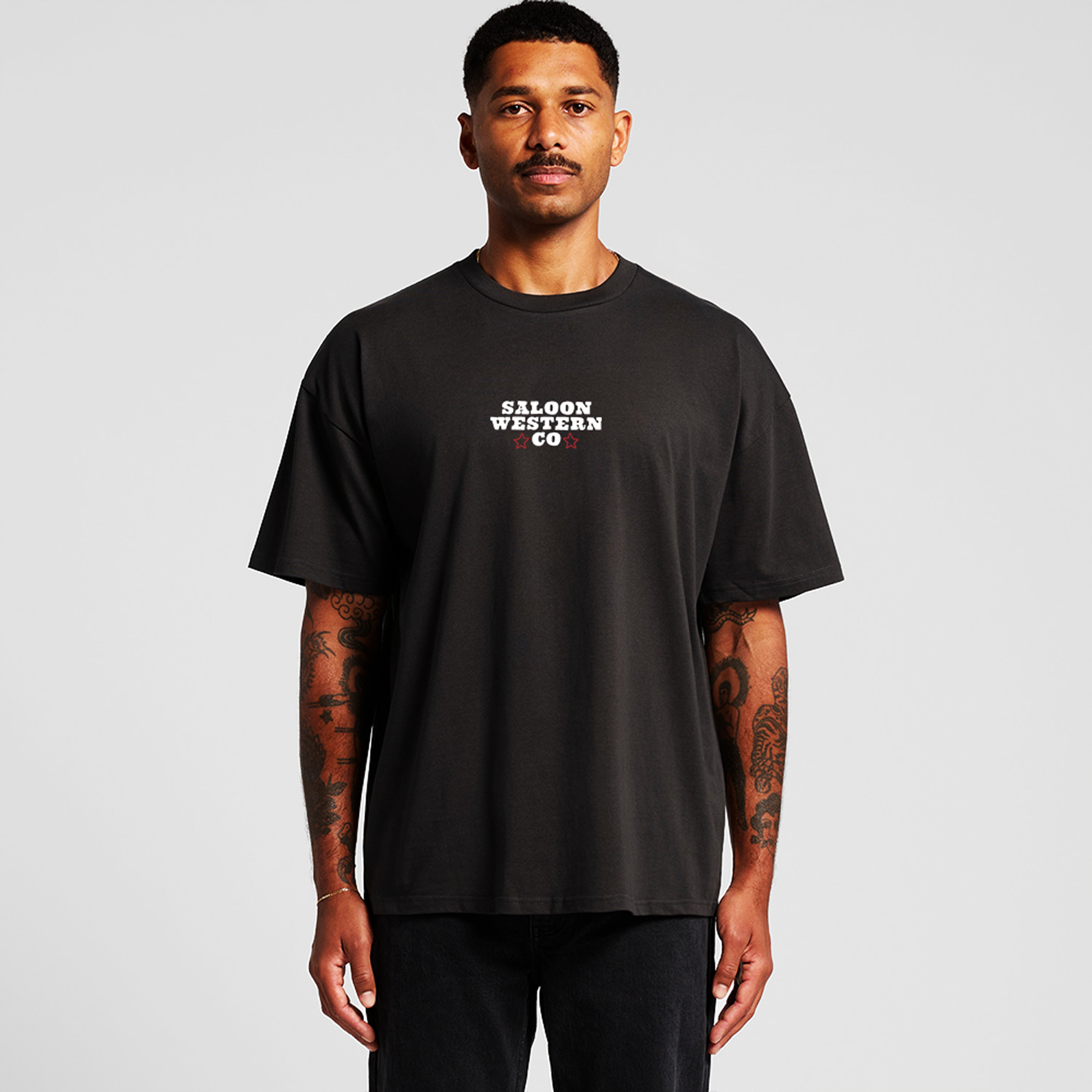 SALOON WESTERN CO - OVERSIZED TEE