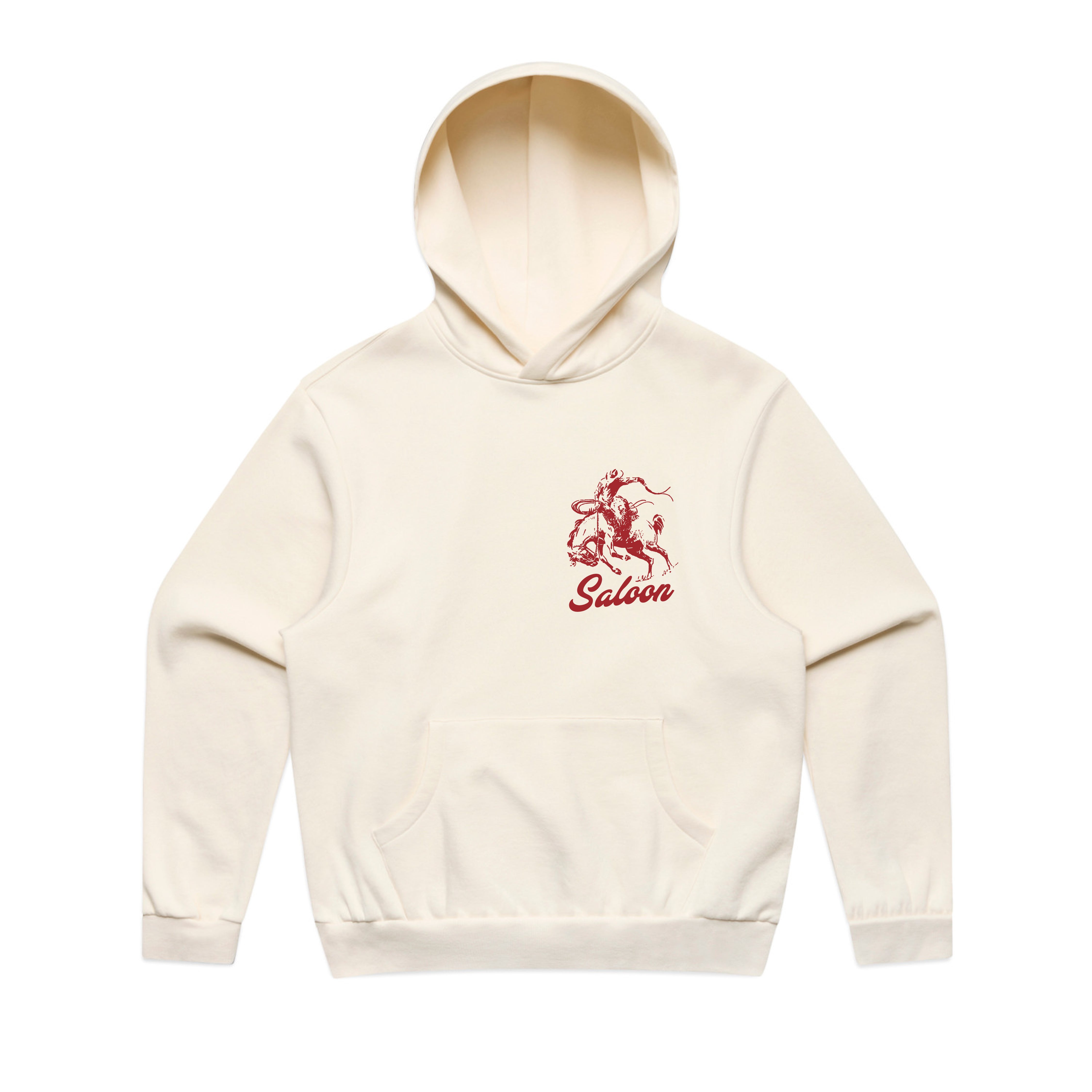 SALOON COWBOY EMBLEM - BOX HOOD