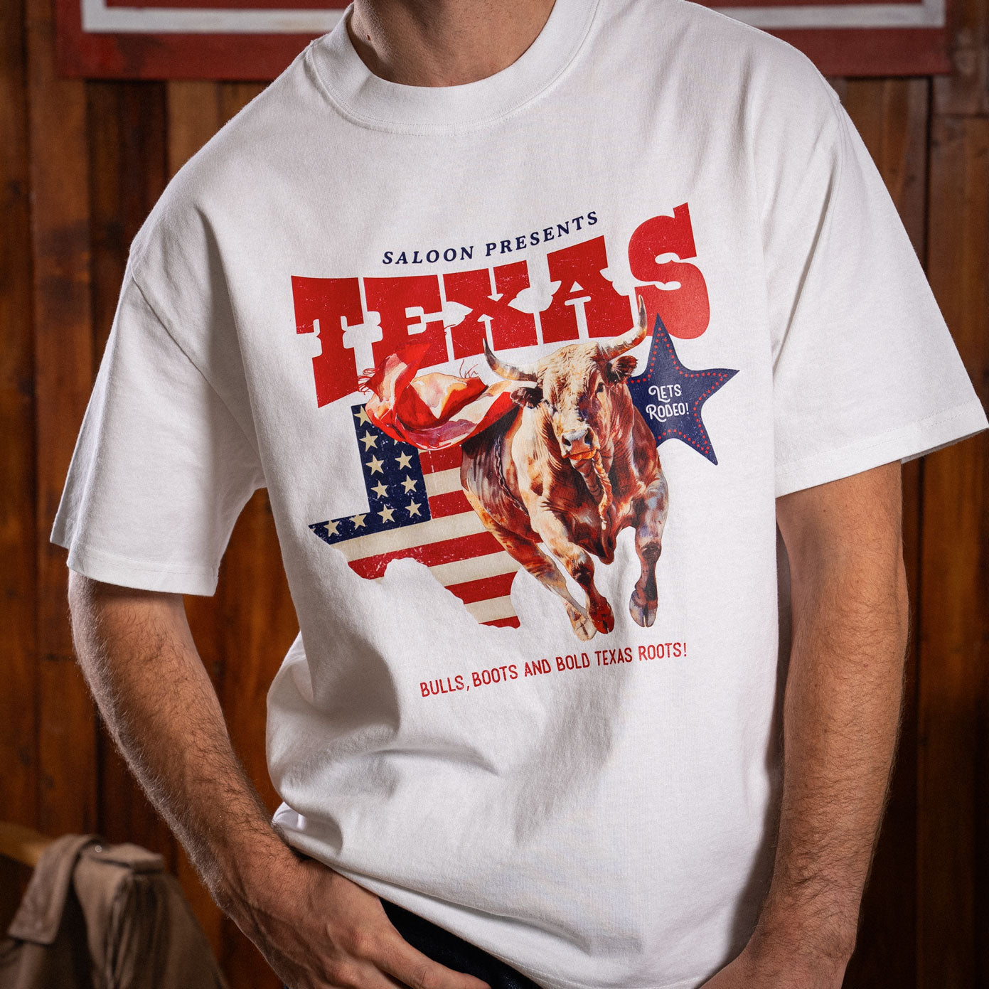 Texas Rodeo Bull - Tee