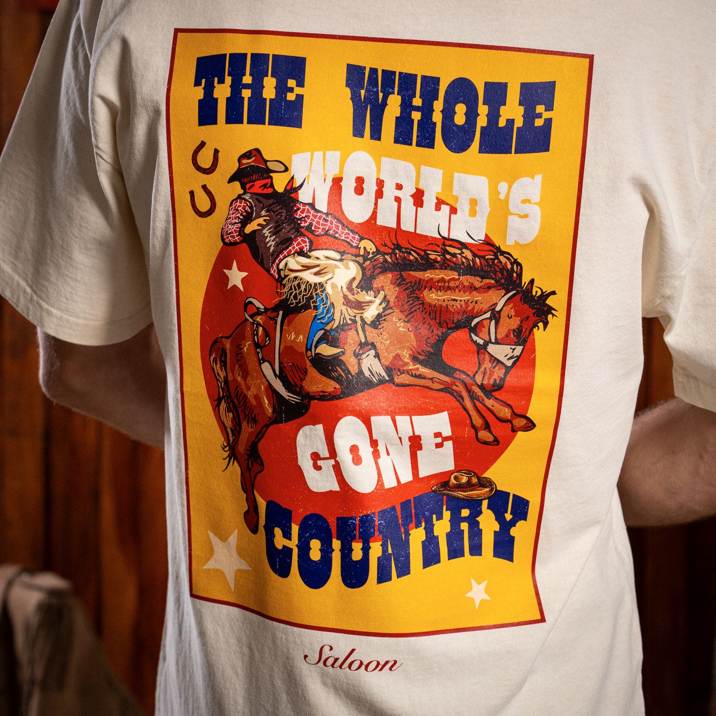 Whole Worlds Gone Country - Tee