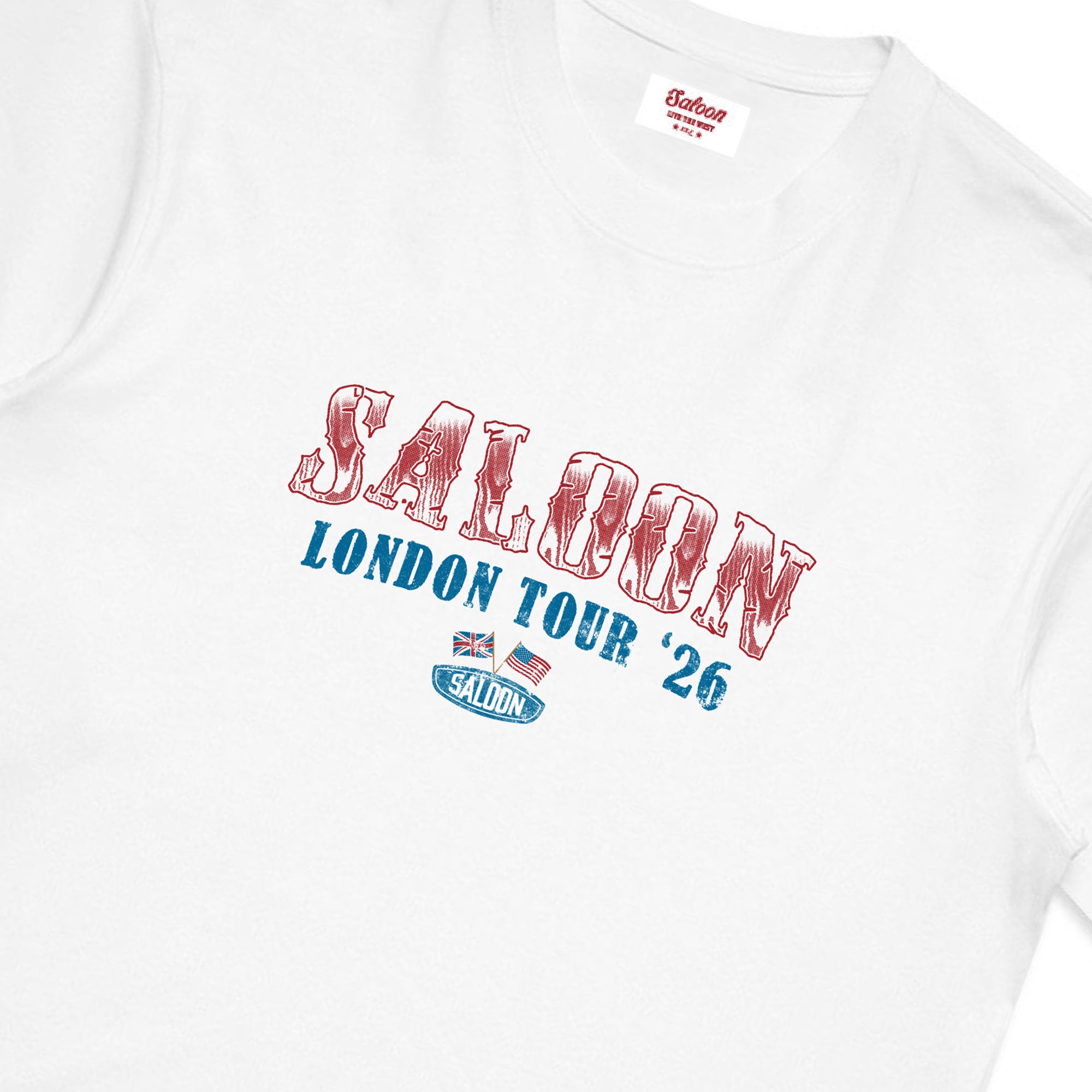 SALOON LONDON TOUR FEST - BOX TEE