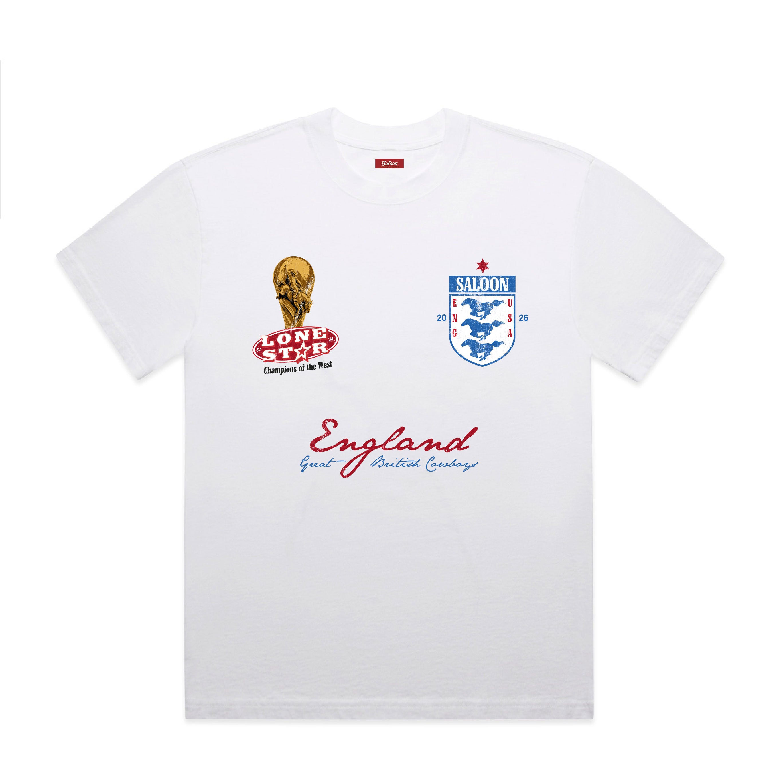 England Lonestar - Heavy Faded Tee