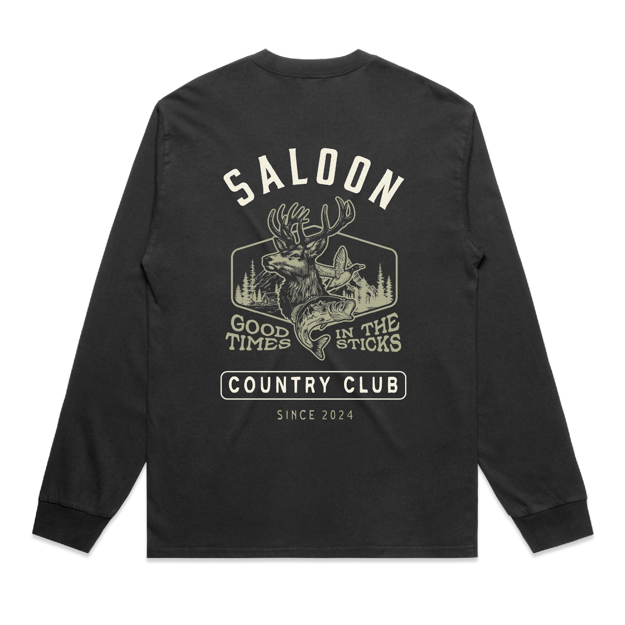 COUNTRY CLUB - HEAVY L/S TEE