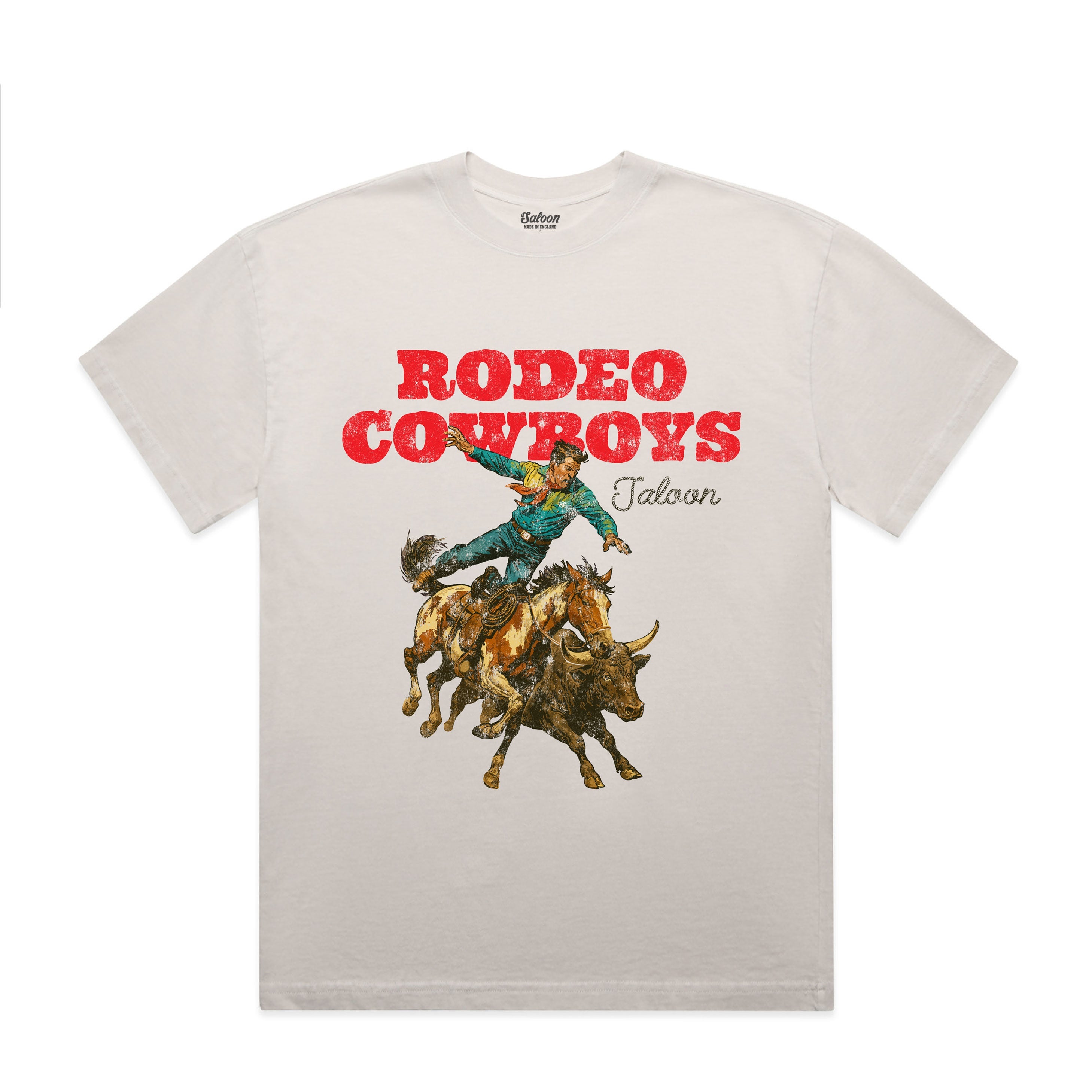 RODEO COWBOYS - HEAVY BOX TEE
