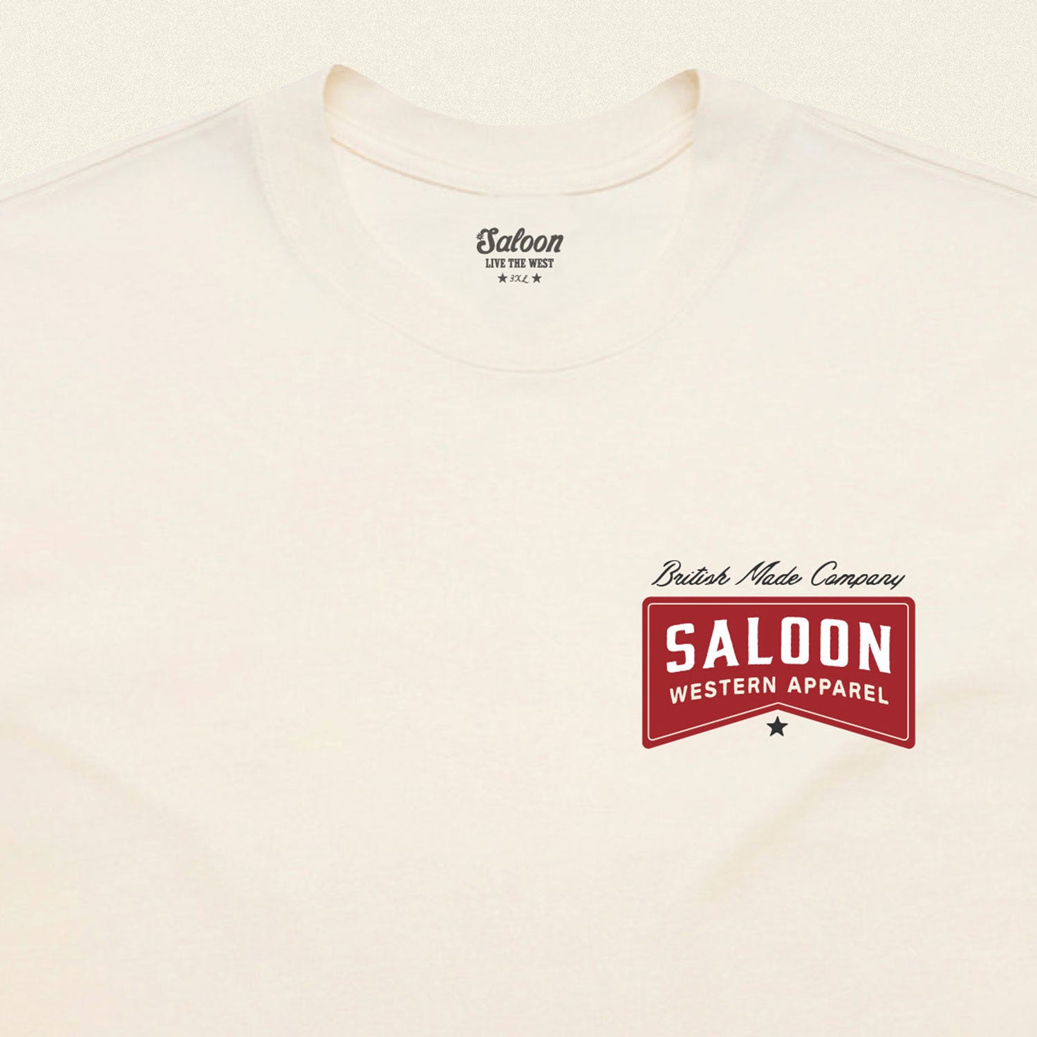 The Signature Range - Box Tee (Ecru)