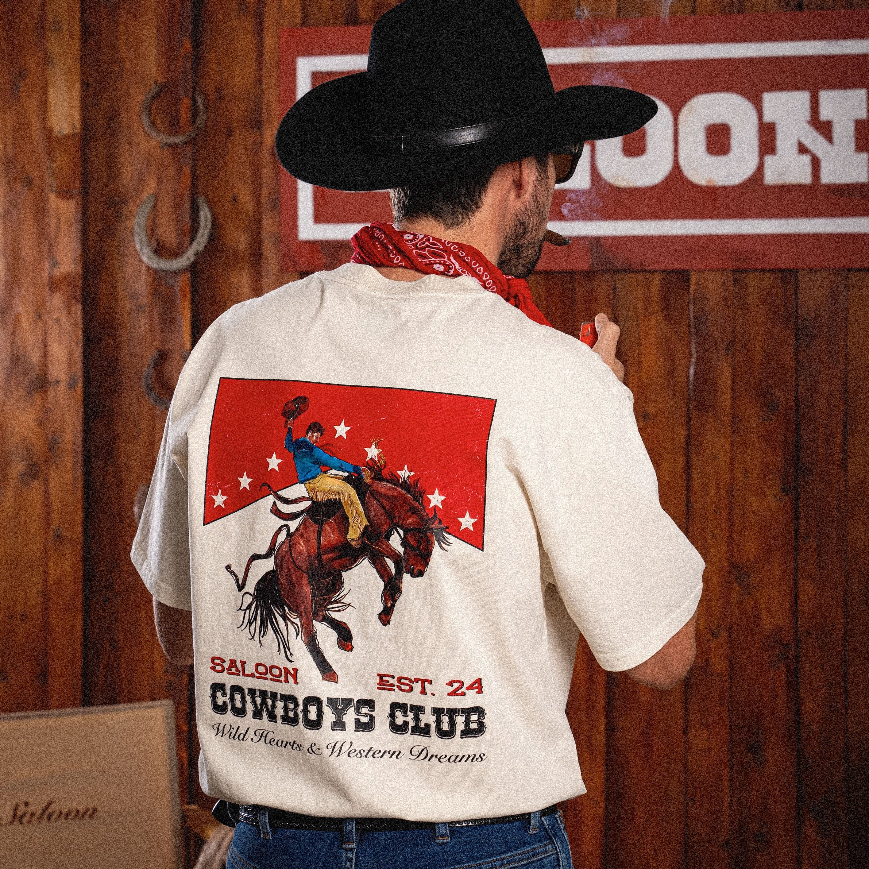 COWBOYS CLUB ORIGINAL - HEAVY FADED TEE
