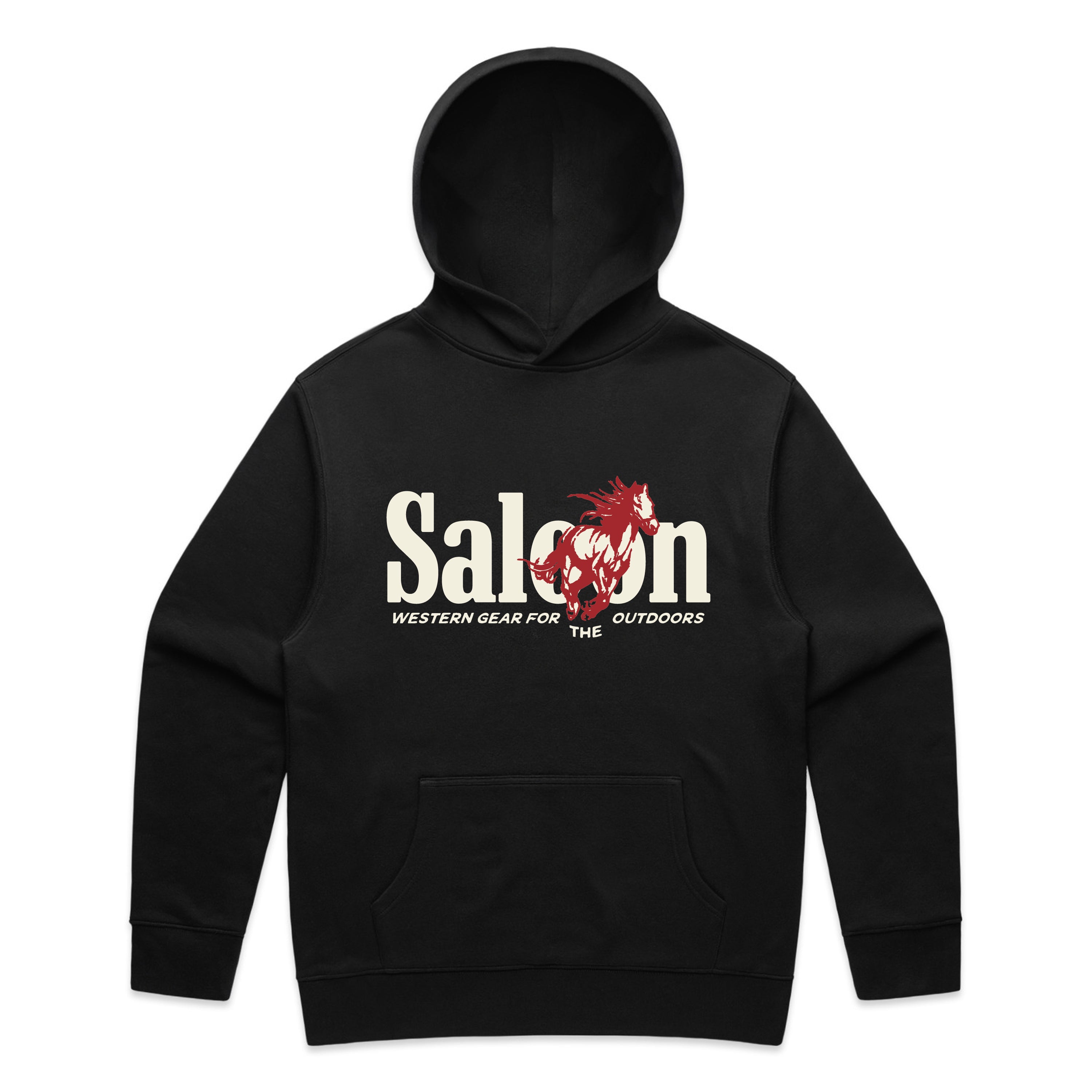 SALOON WILD HORSES - RELAX HOOD